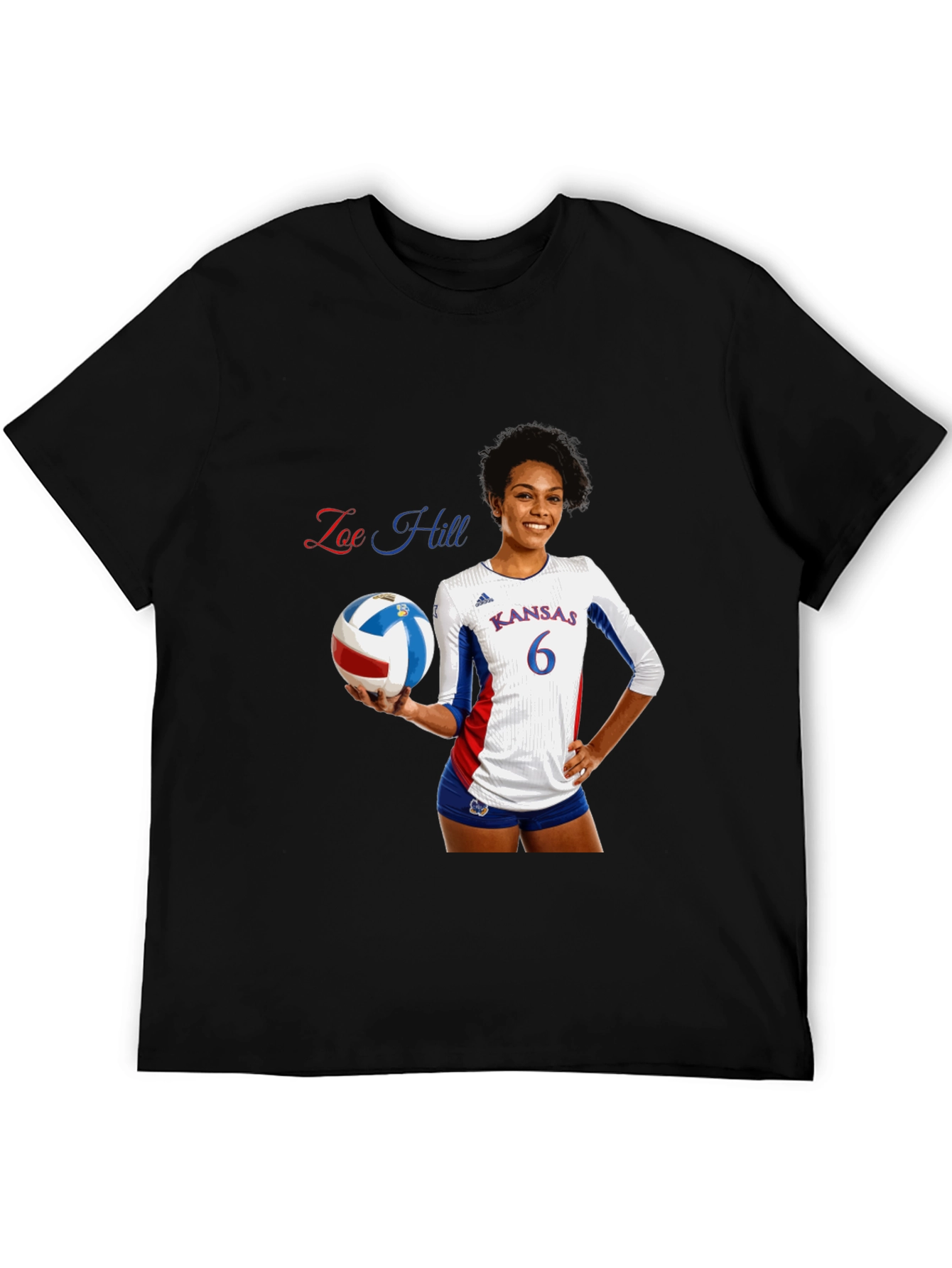 Zoe Hill Volleyball Fan T-Shirt
