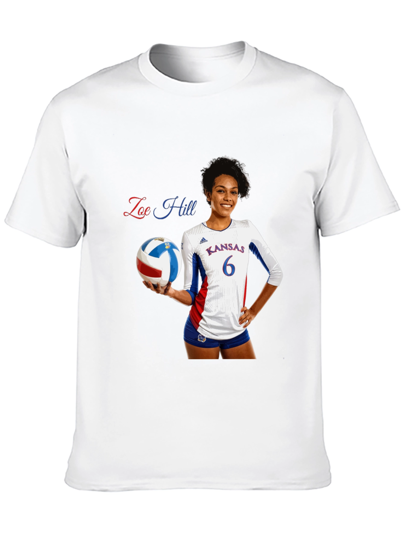 Zoe Hill Volleyball Fan T-Shirt