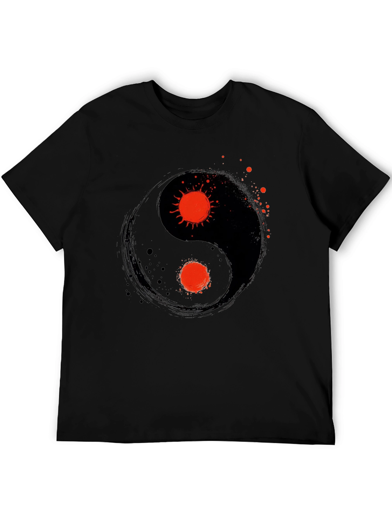 Yin Yang Sun T-Shirt - Balance and Style