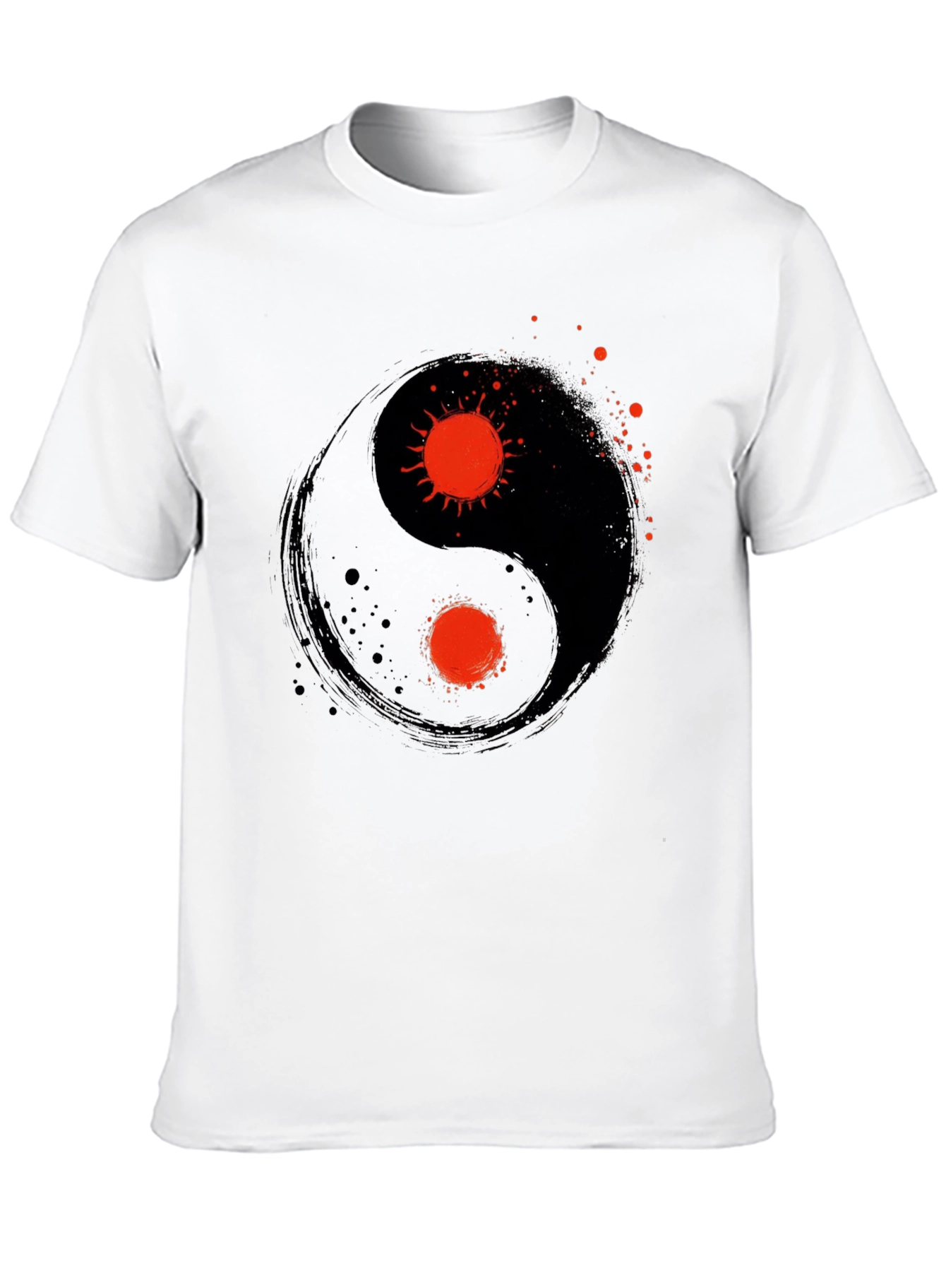 Yin Yang Sun T-Shirt - Balance and Style