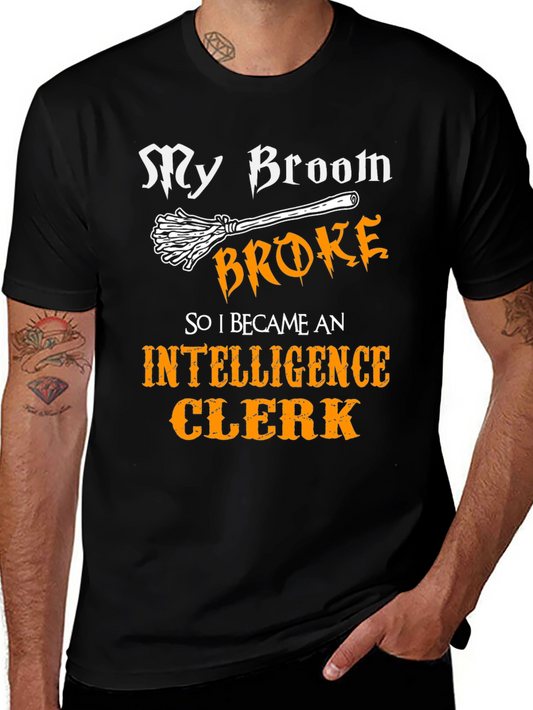 Funny Intelligence Clerk T-Shirt