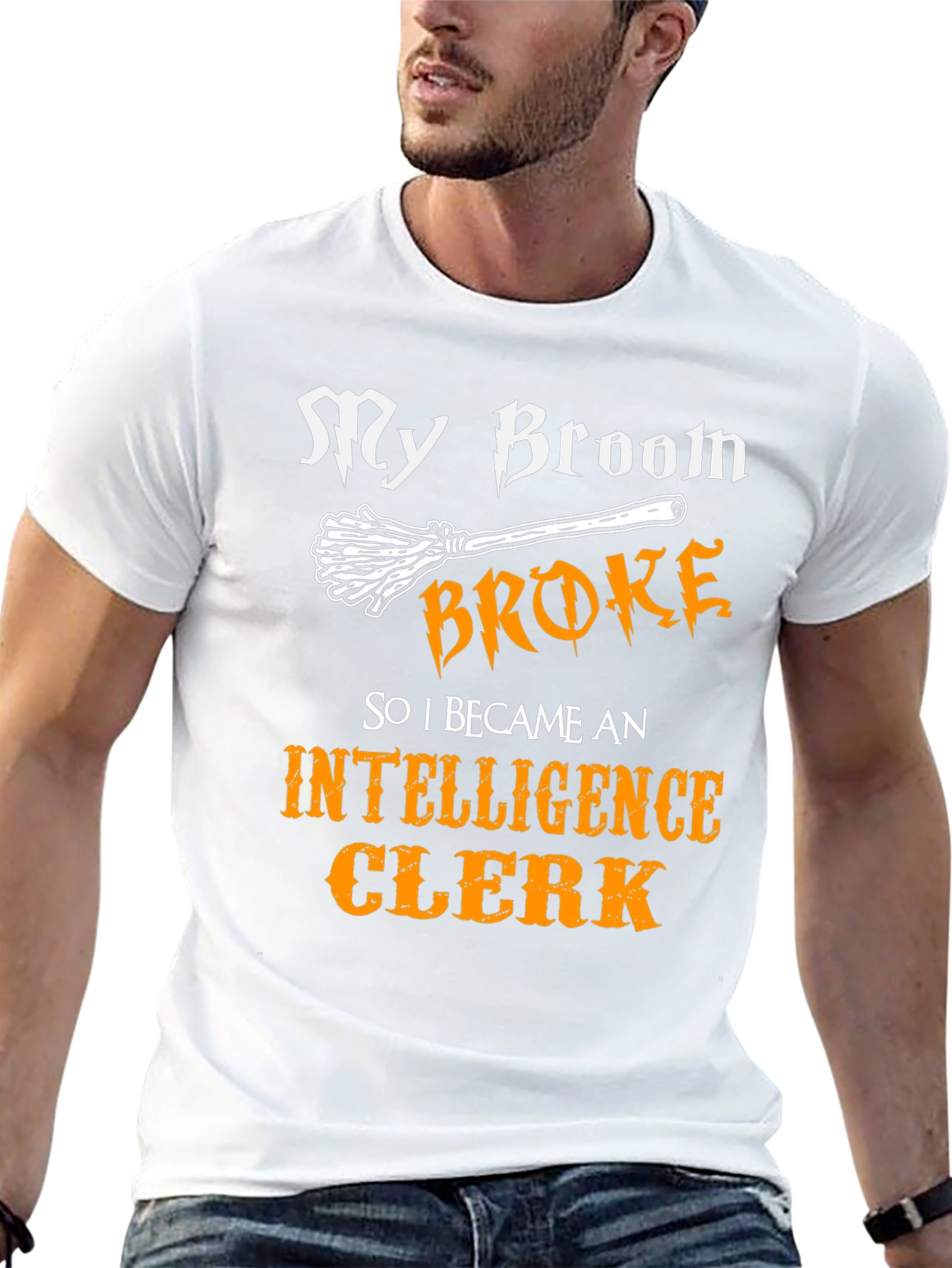 Funny Intelligence Clerk T-Shirt