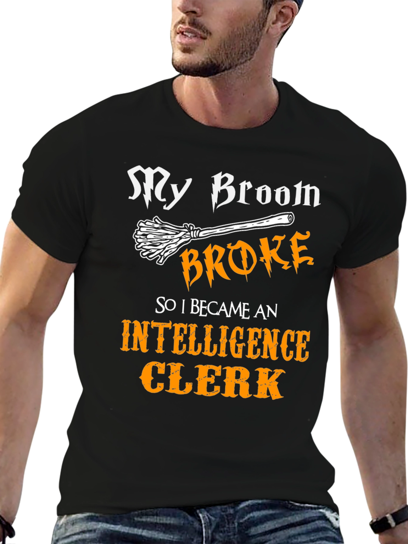 Funny Intelligence Clerk T-Shirt