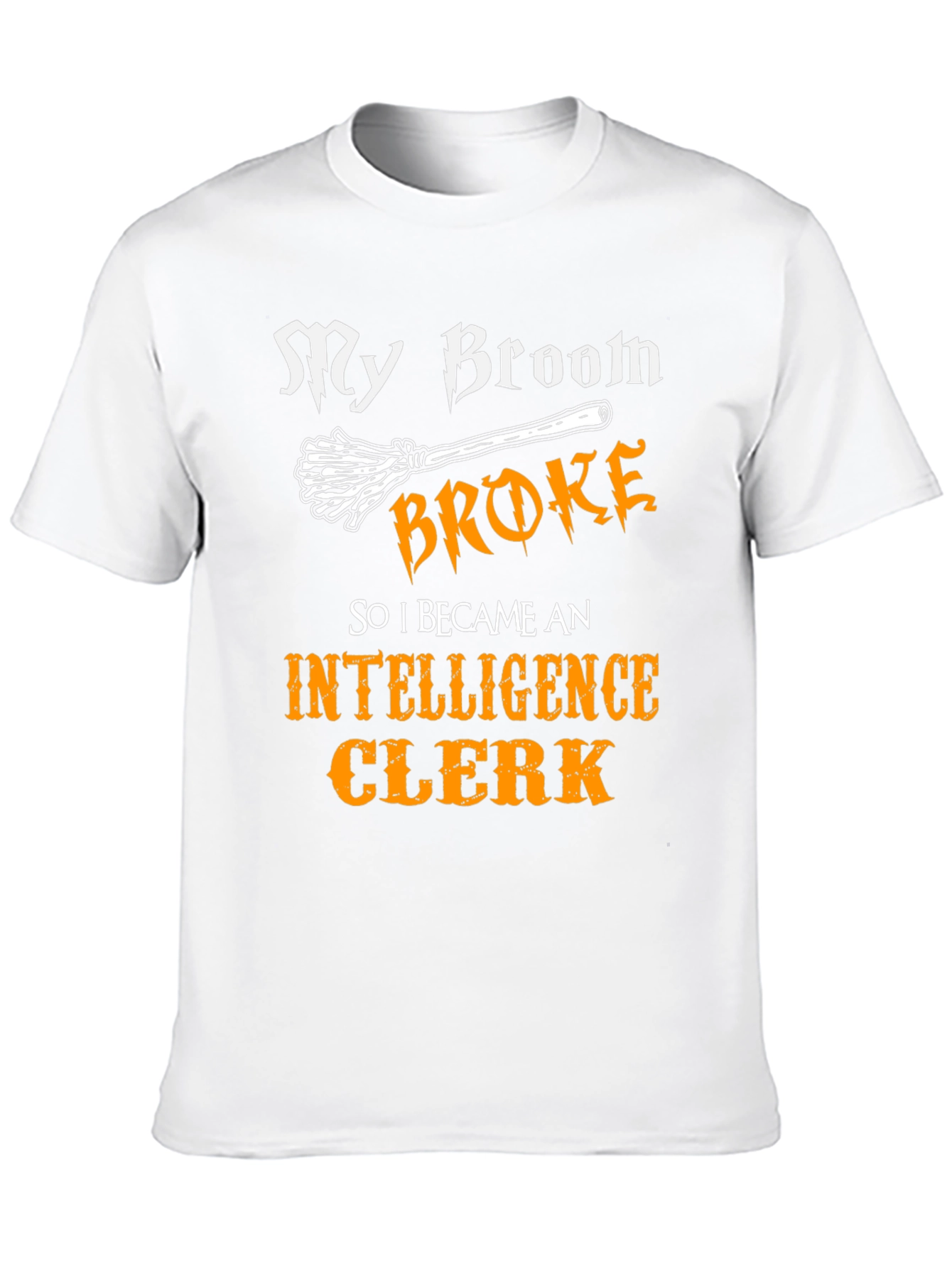 Funny Intelligence Clerk T-Shirt