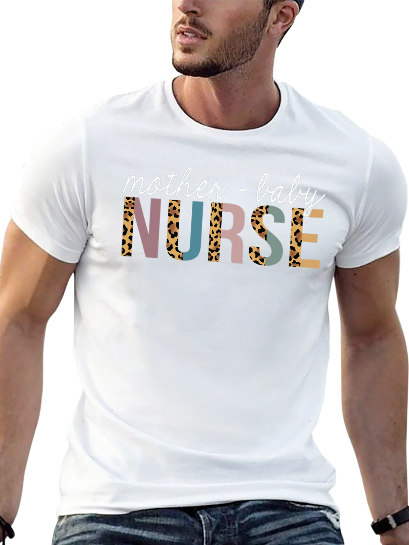 Mother Baby Nurse Graphic T-Shirt