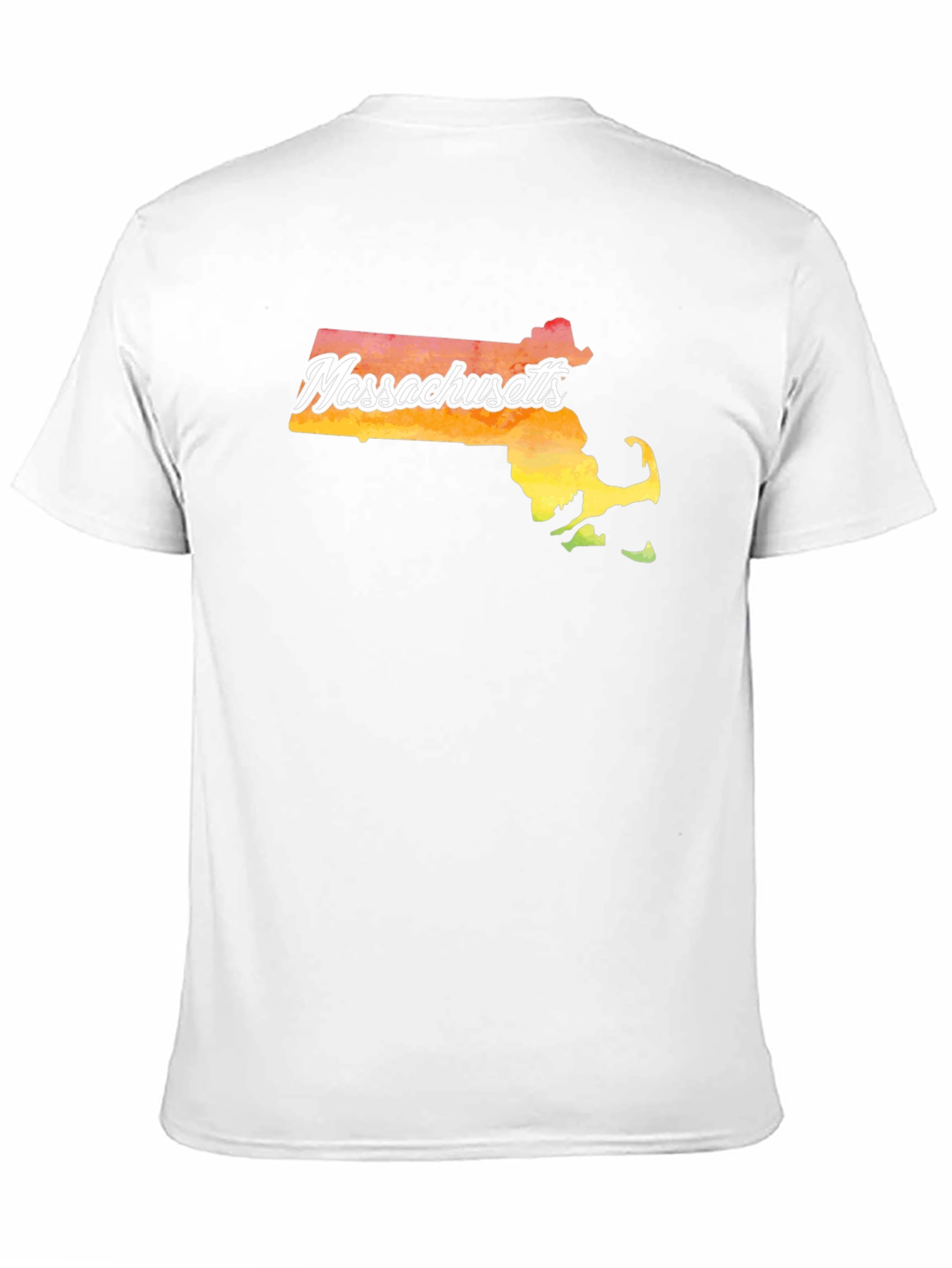 Massachusetts State Graphic T-Shirt