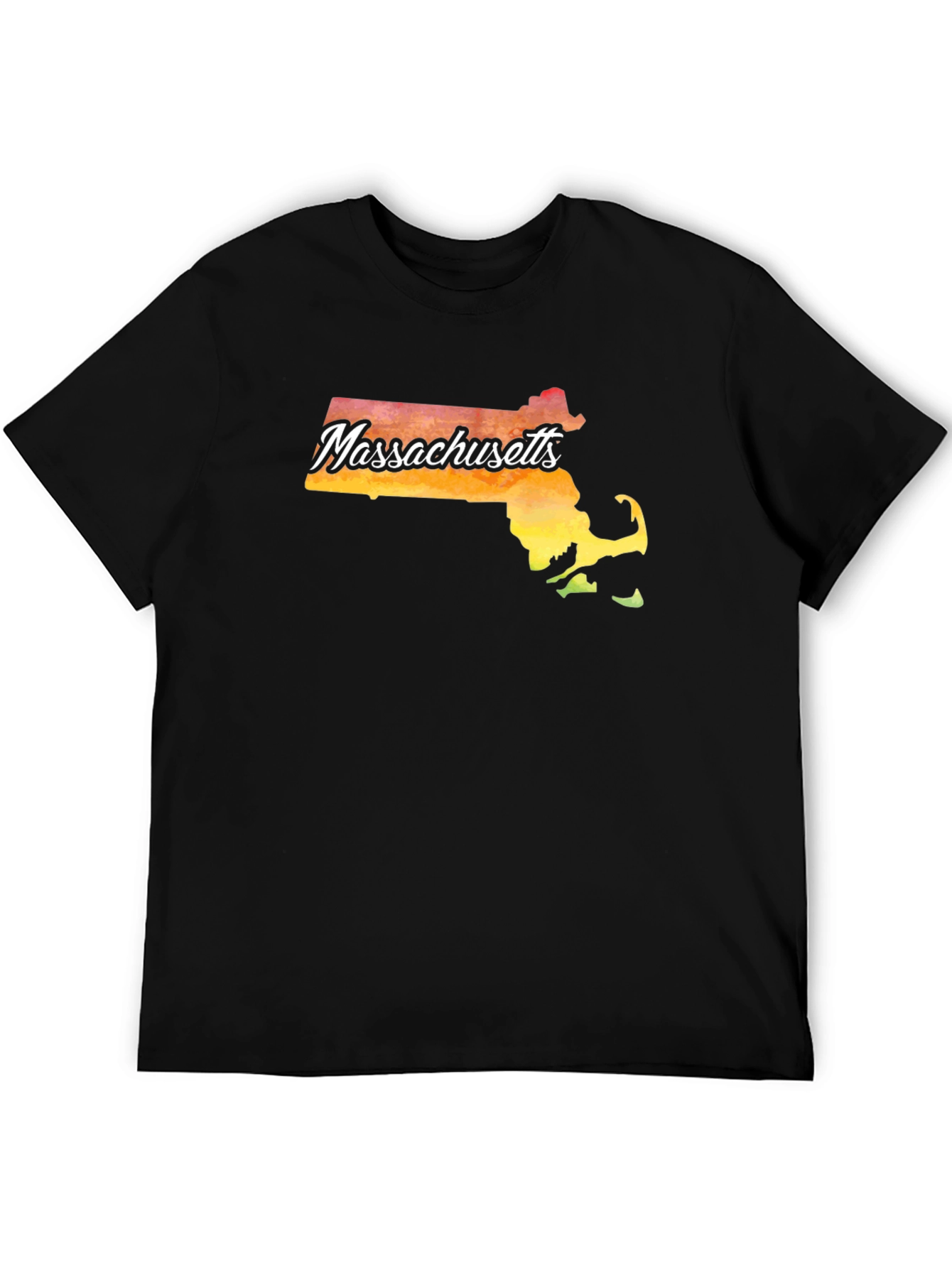 Massachusetts State Graphic T-Shirt