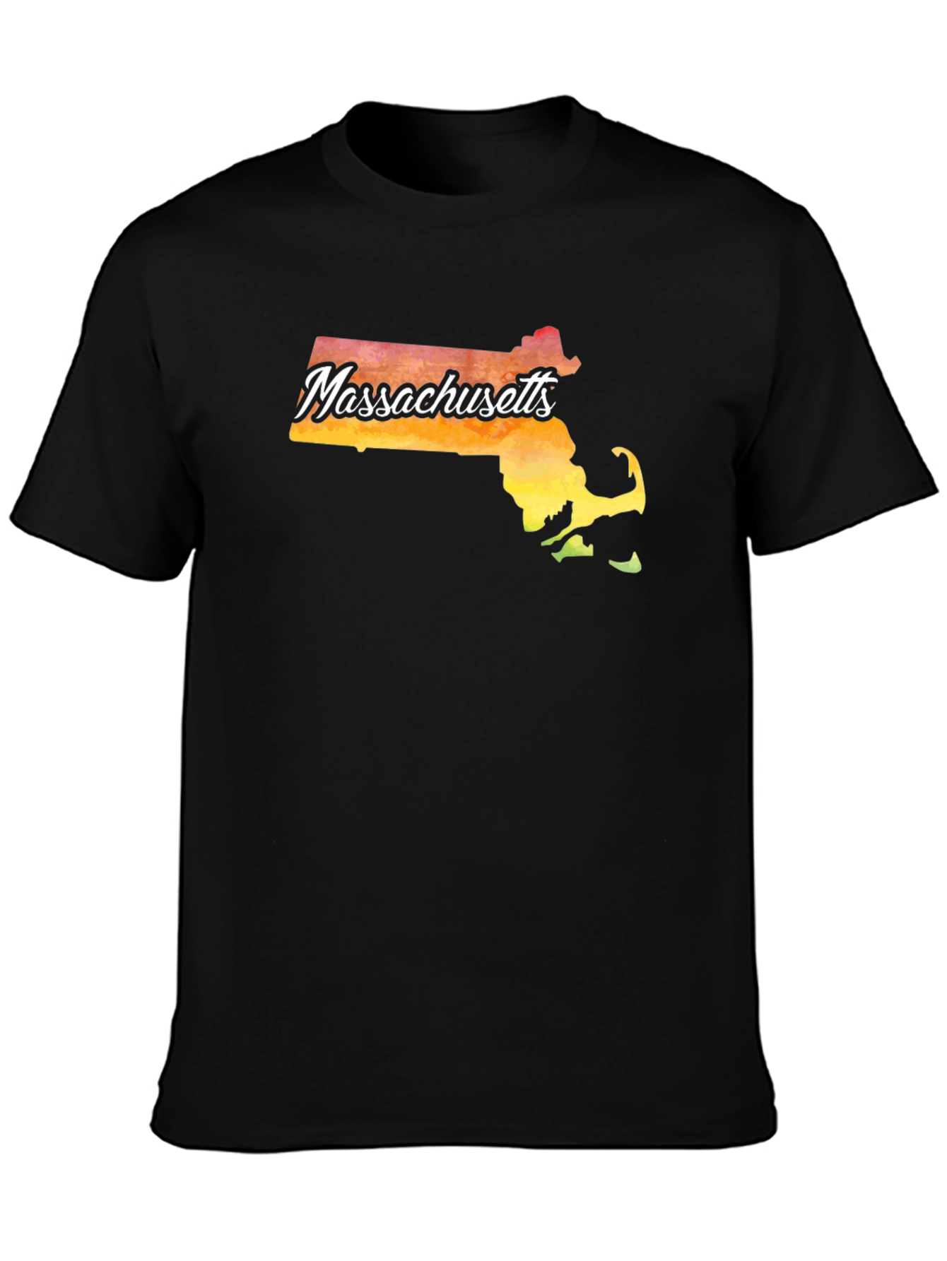 Massachusetts State Graphic T-Shirt