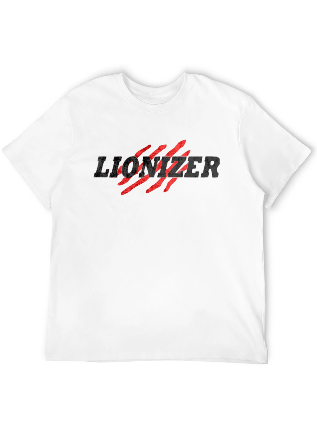 Lionizer Graphic Tee - Bold Stylish Black T-Shirt