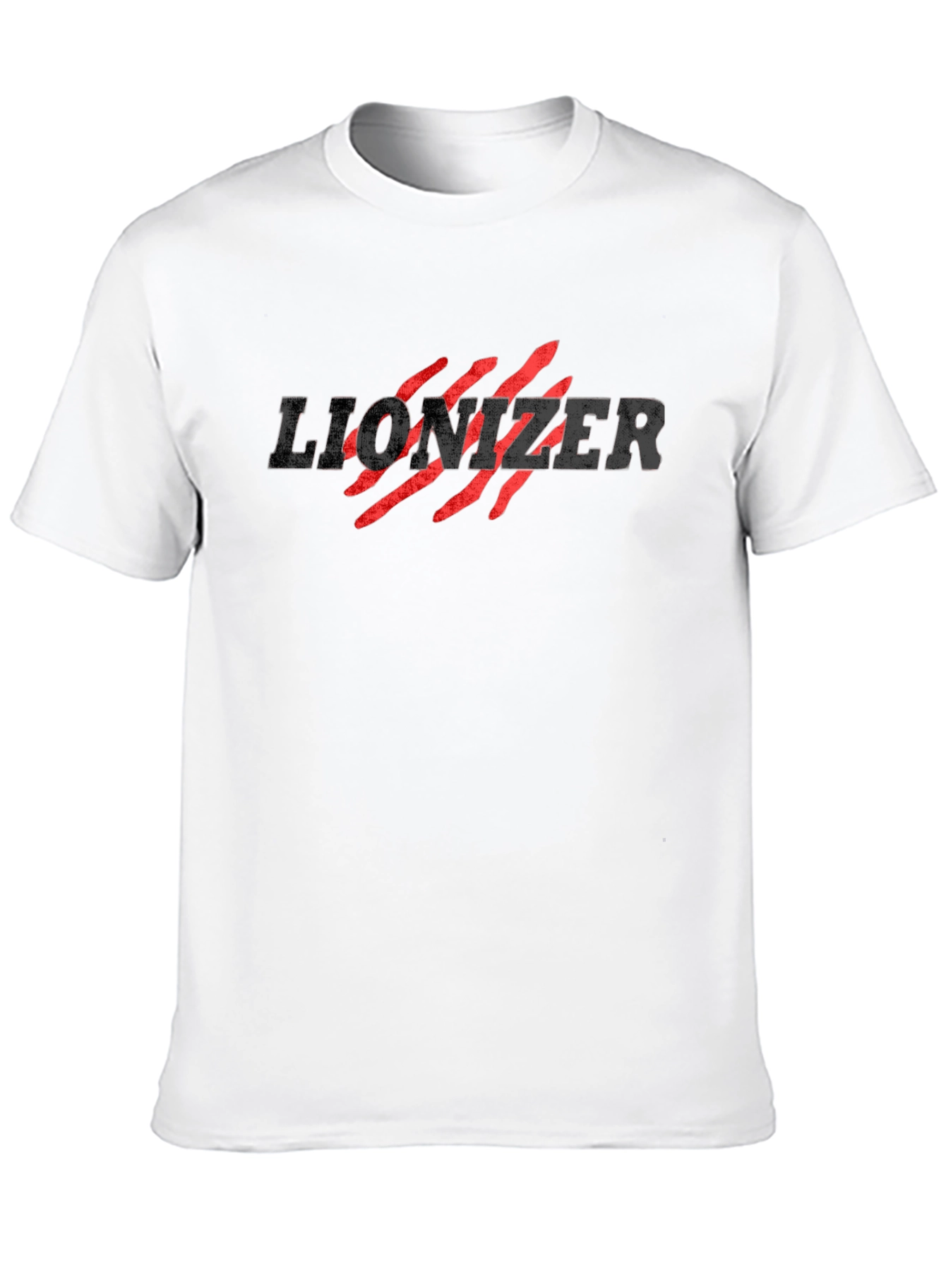 Lionizer Graphic Tee - Bold Stylish Black T-Shirt