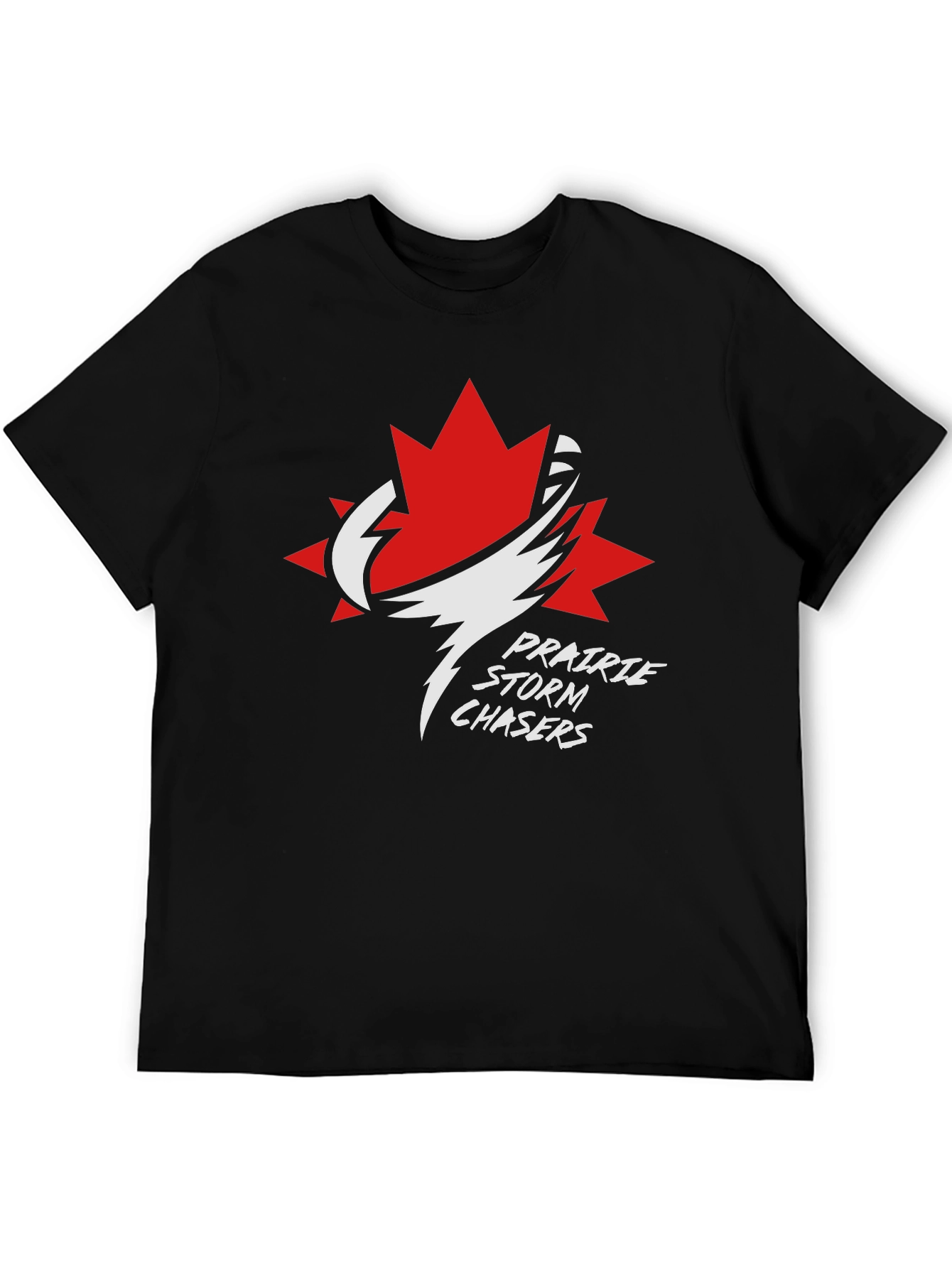 Prairie Storm Chasers Black T-Shirt