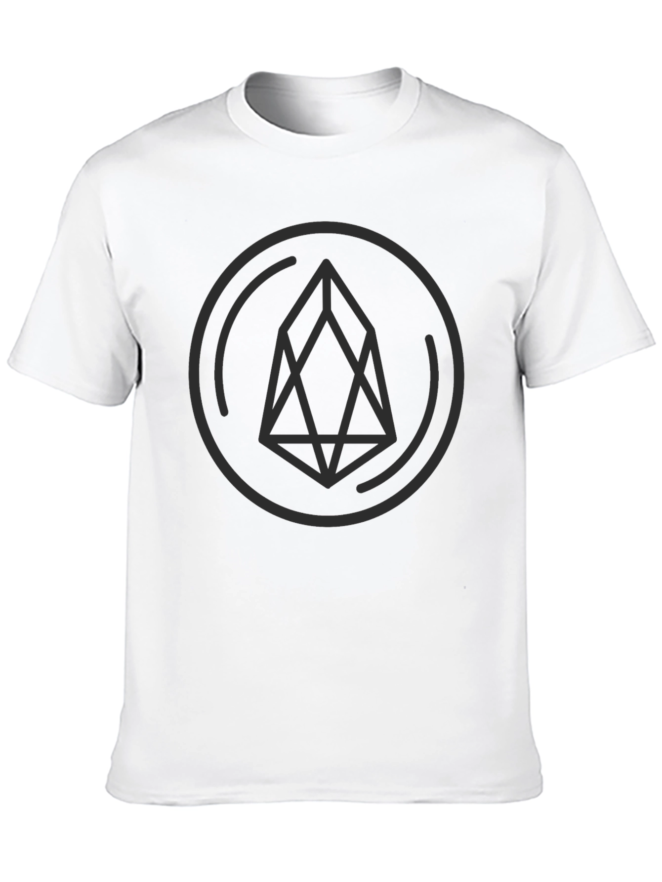 EOS Crypto Logo T-Shirt - Black