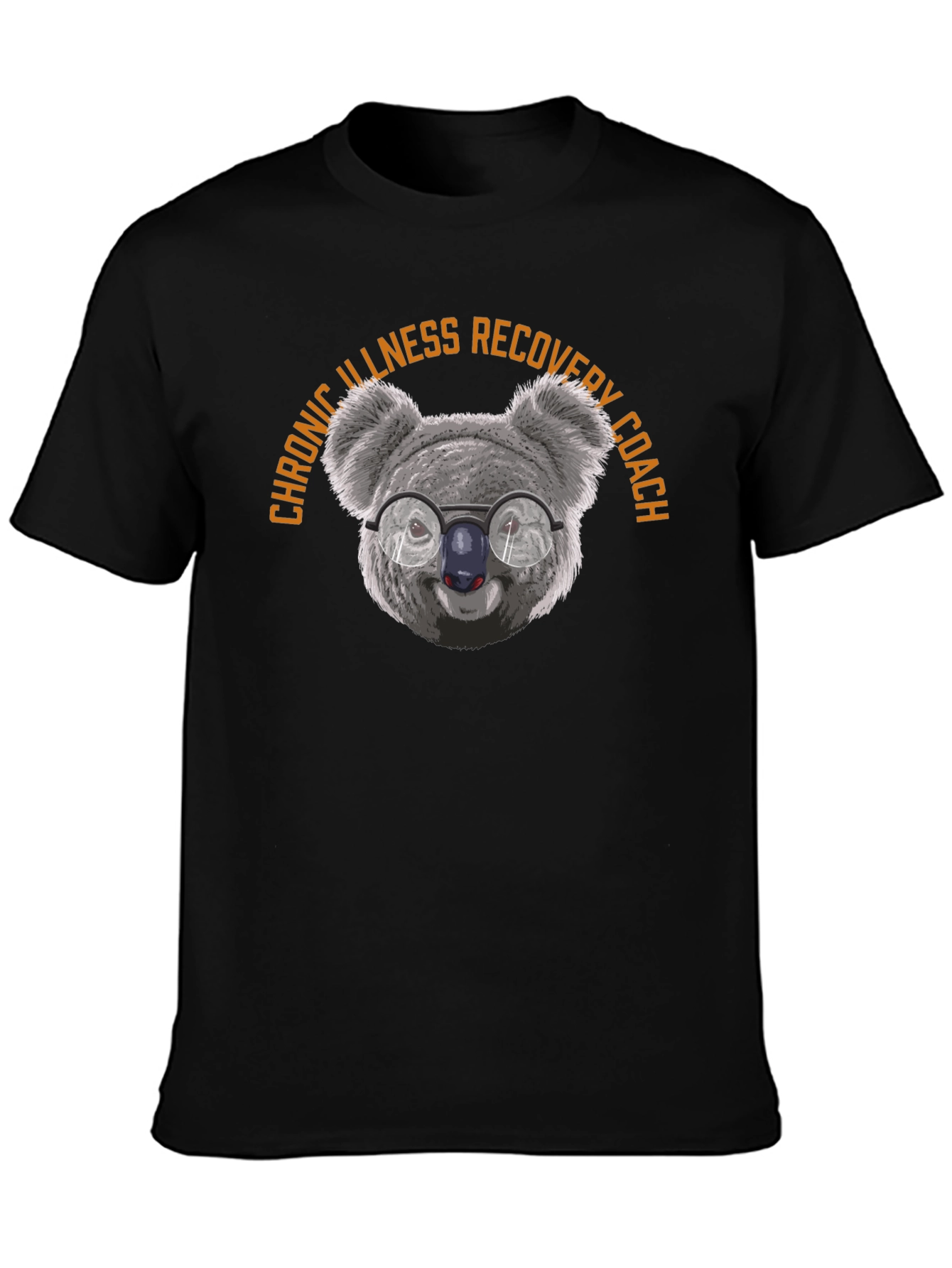 Chronic Illness Recovery Coach Koala T-Shirt