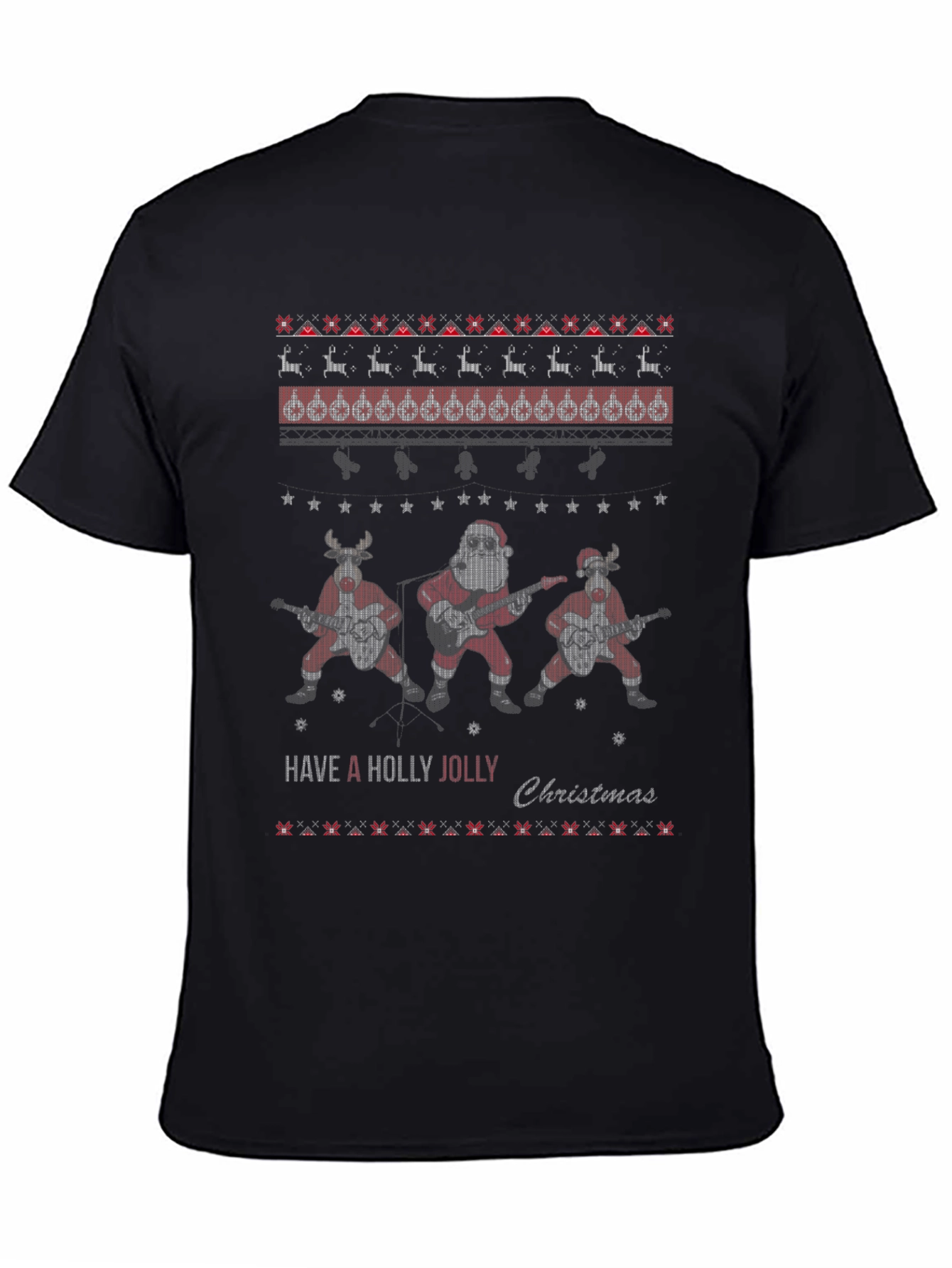 Holly Jolly Christmas Rocker T-Shirt