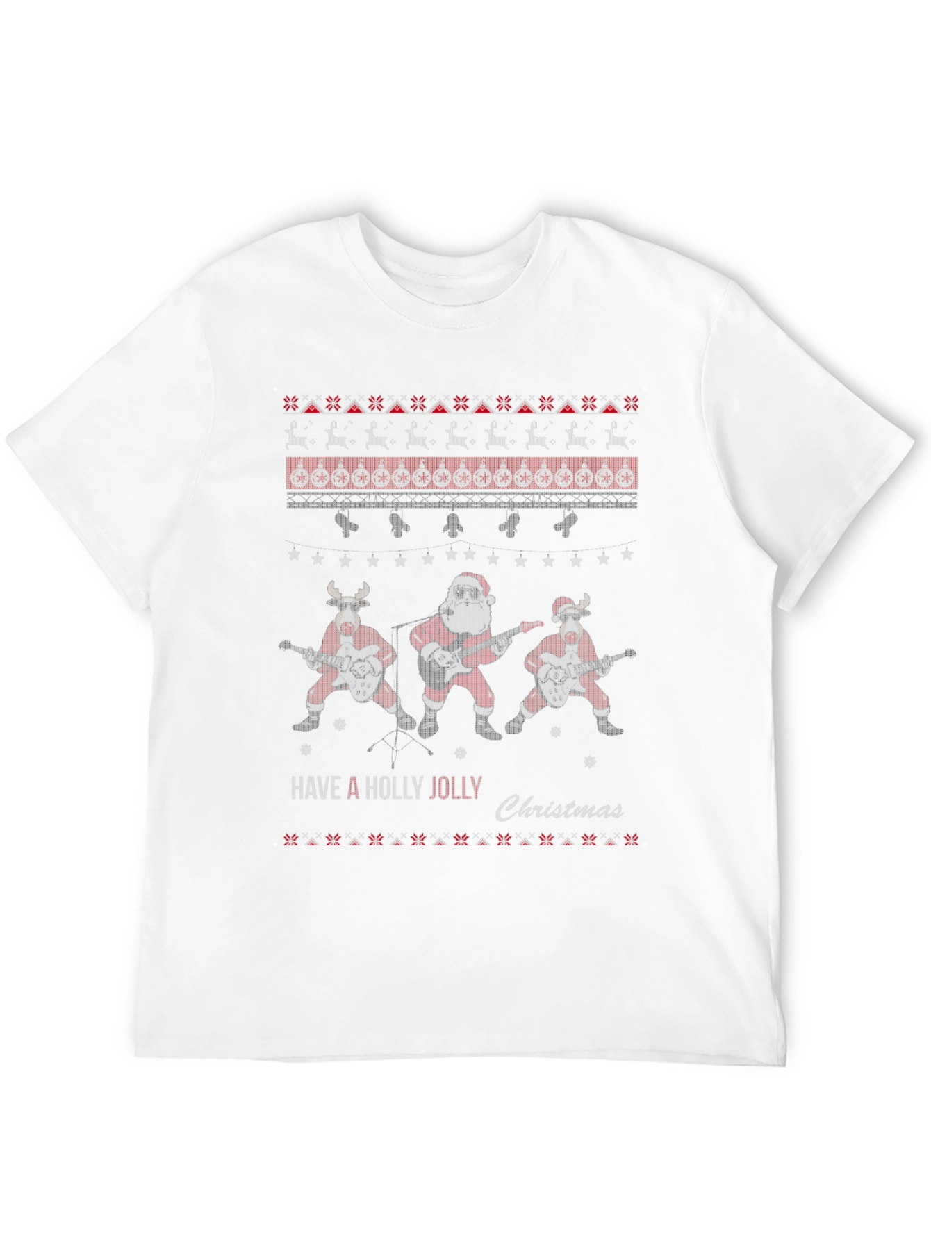 Holly Jolly Christmas Rocker T-Shirt