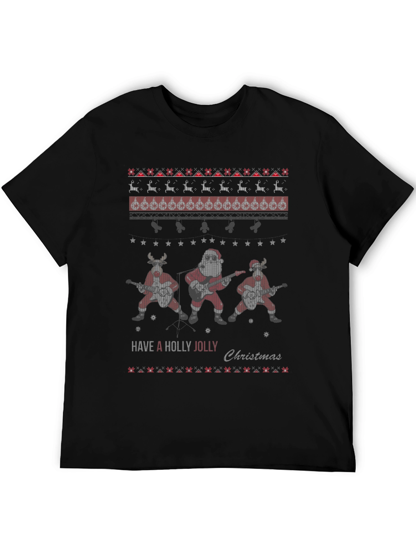 Holly Jolly Christmas Rocker T-Shirt