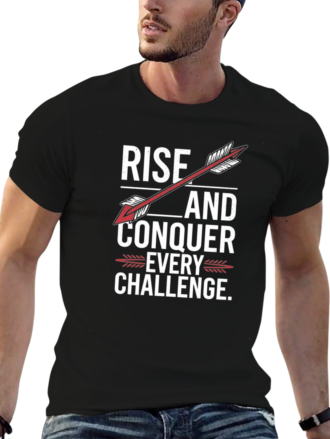 Rise and Conquer Challenge T-Shirt