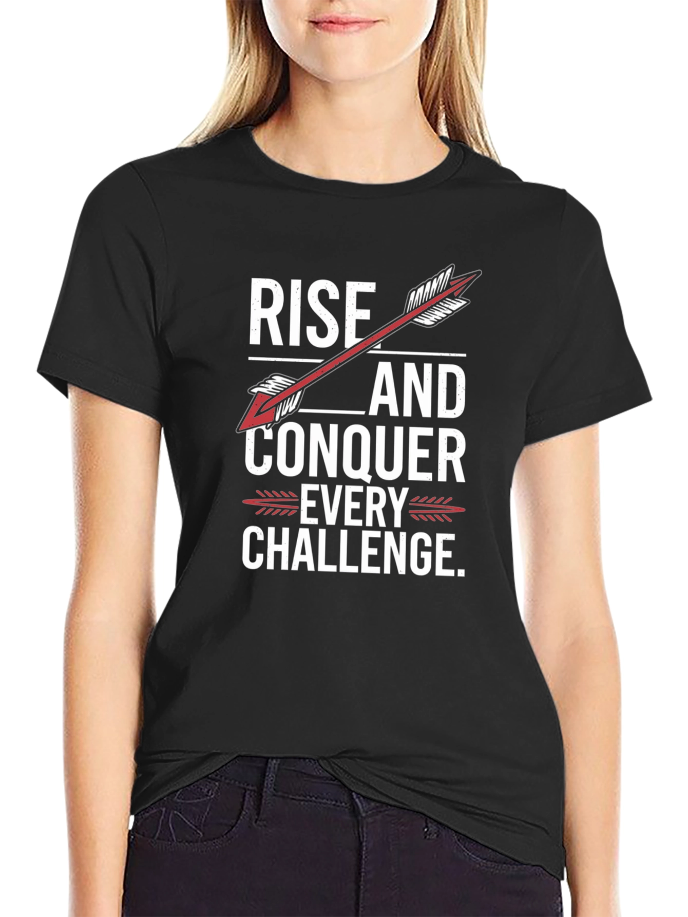 Rise and Conquer Challenge T-Shirt