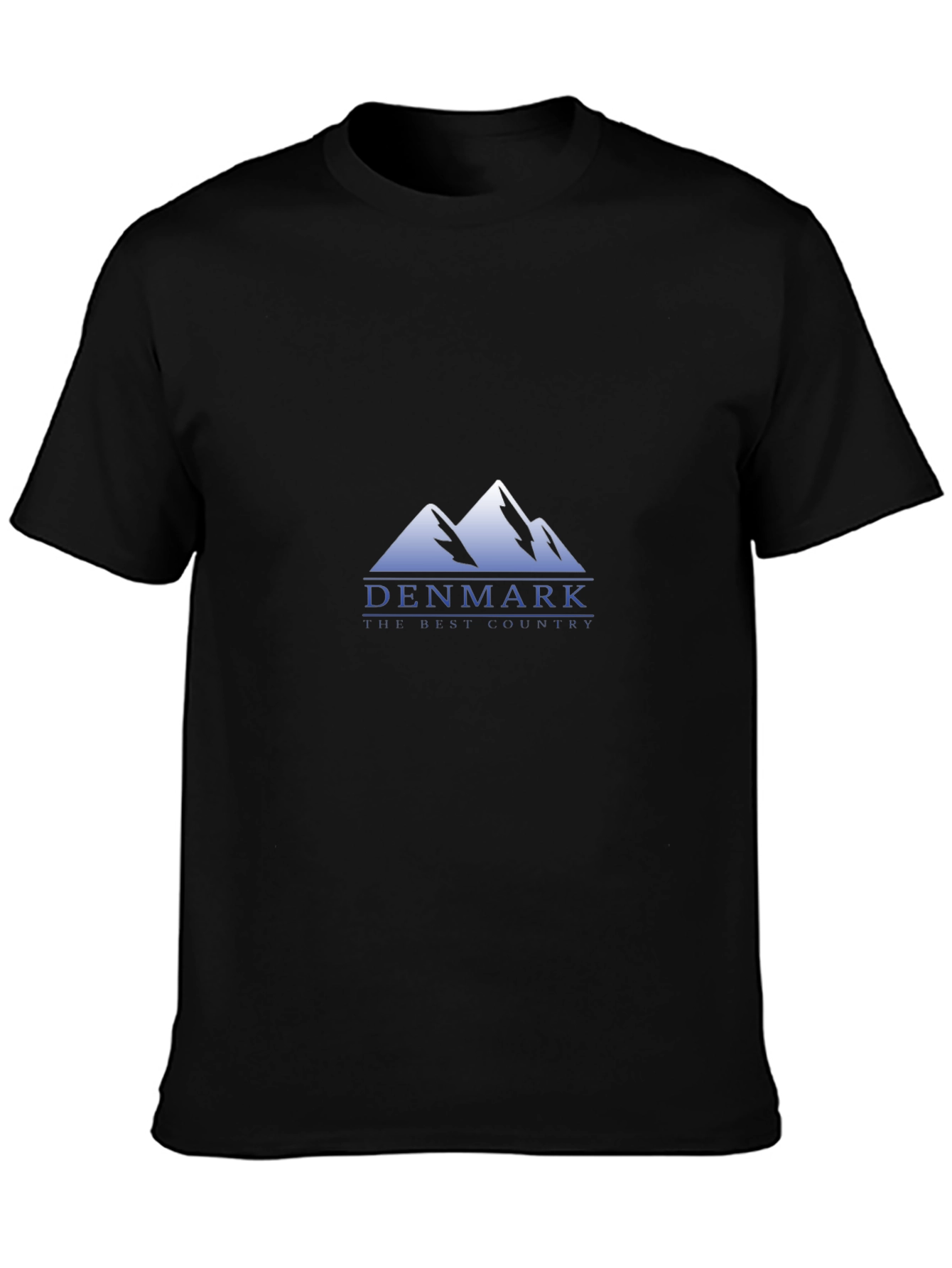 Denmark Mountain Graphic Tee - Black