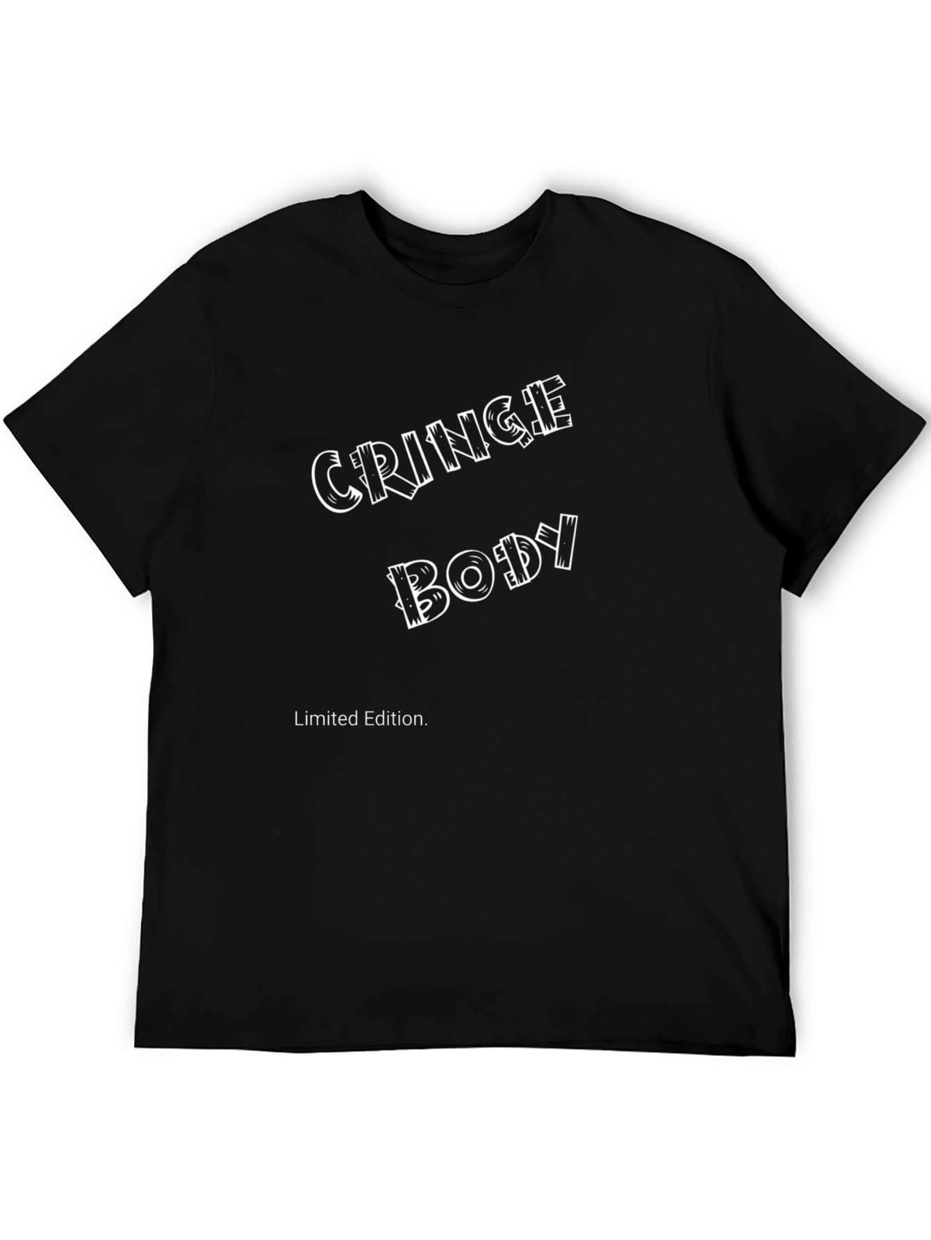 Cringe Body Black T-Shirt Limited Edition