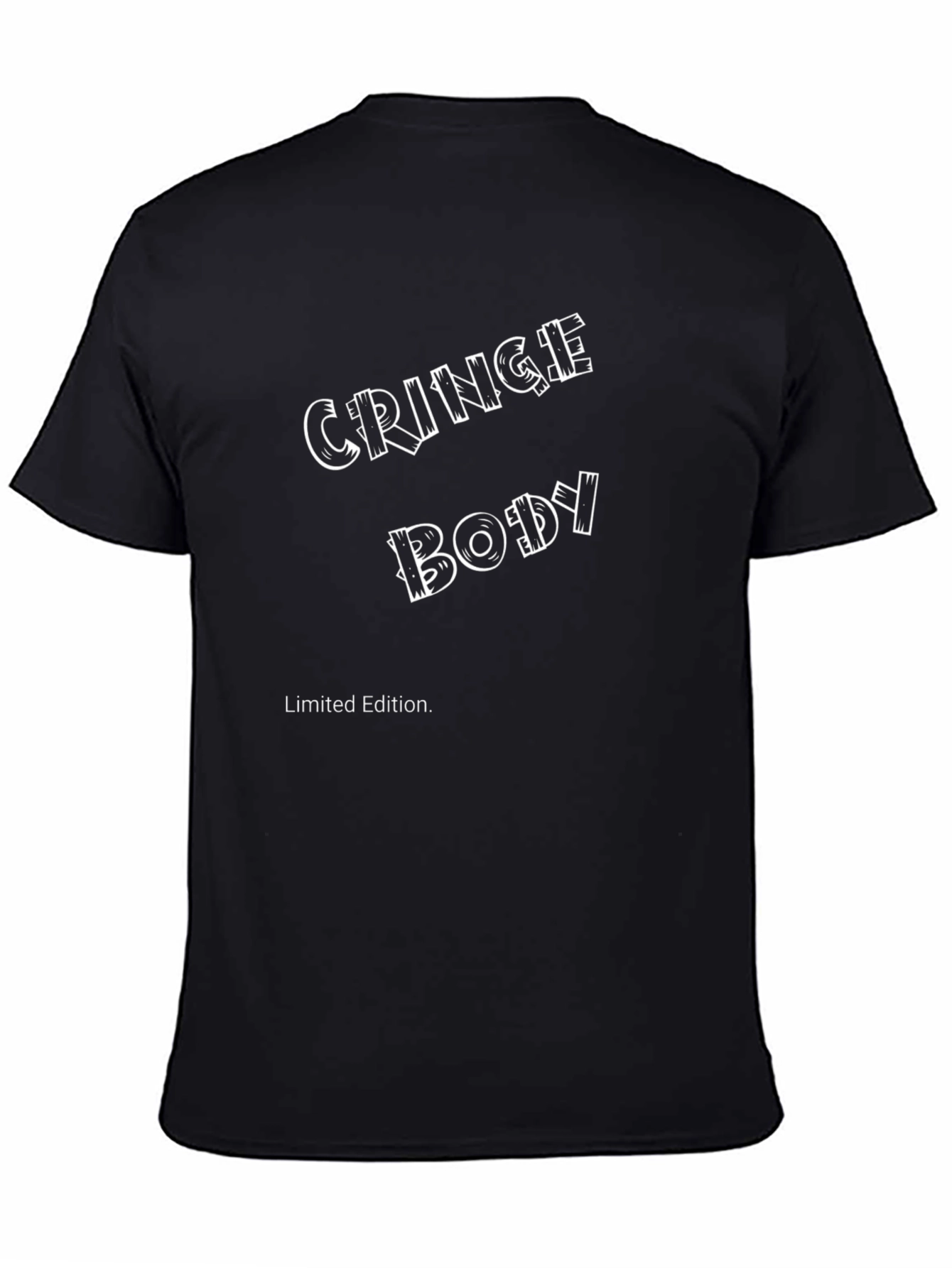 Cringe Body Black T-Shirt Limited Edition