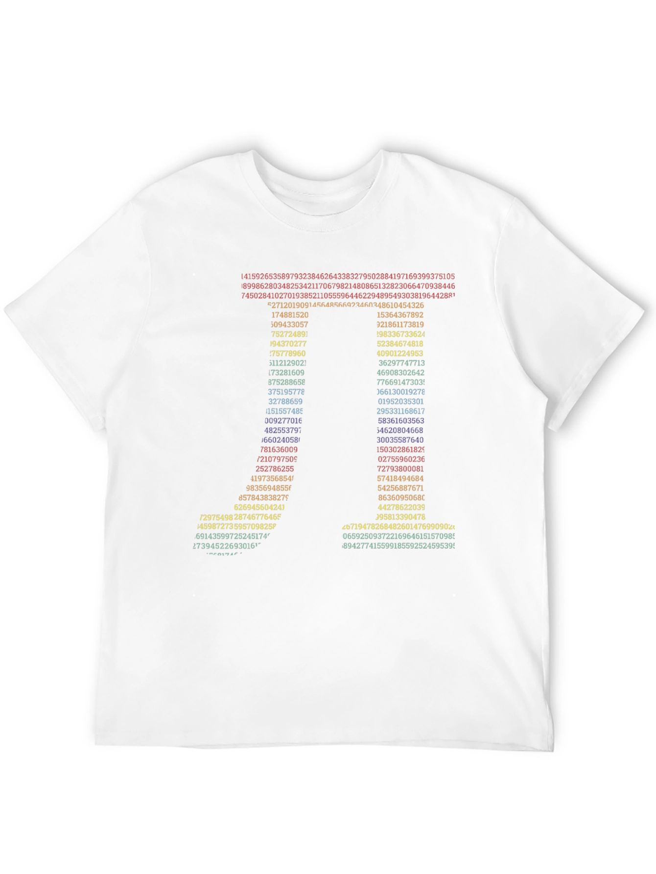 Pi T-Shirt: Math Number Tee