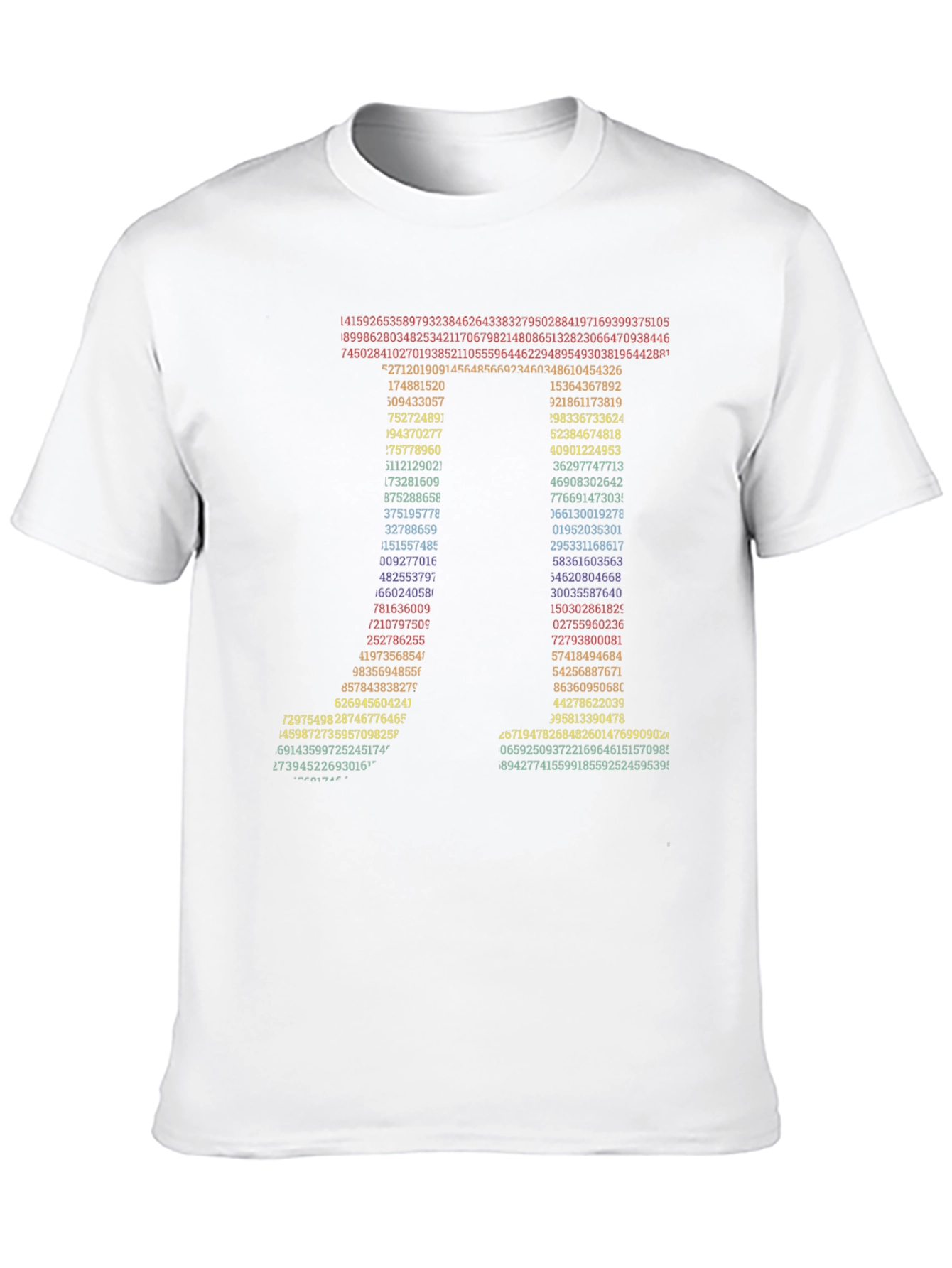 Pi T-Shirt: Math Number Tee