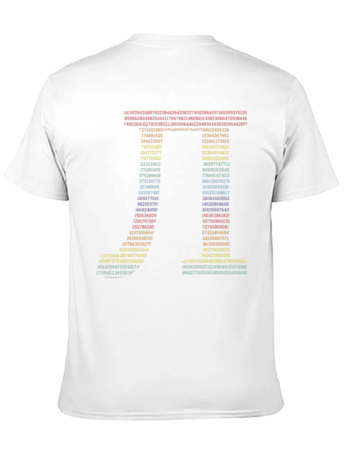 Pi T-Shirt: Math Number Tee