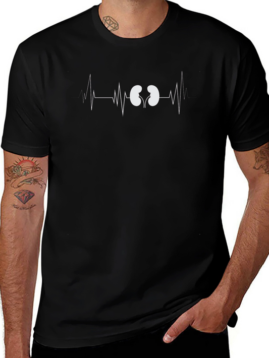 Kidney Beat T-Shirt - Organ Donation Awareness Tee