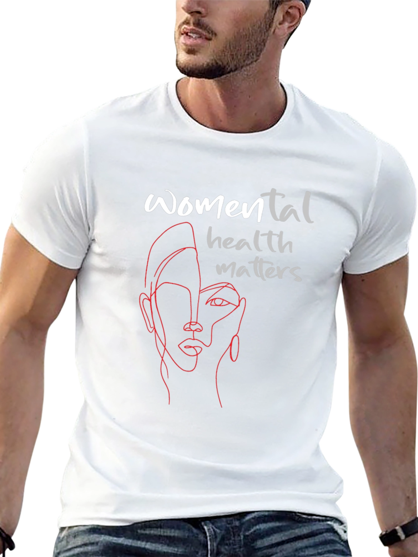 Womens Mental Health T-Shirt - Stylish Graphic Tee