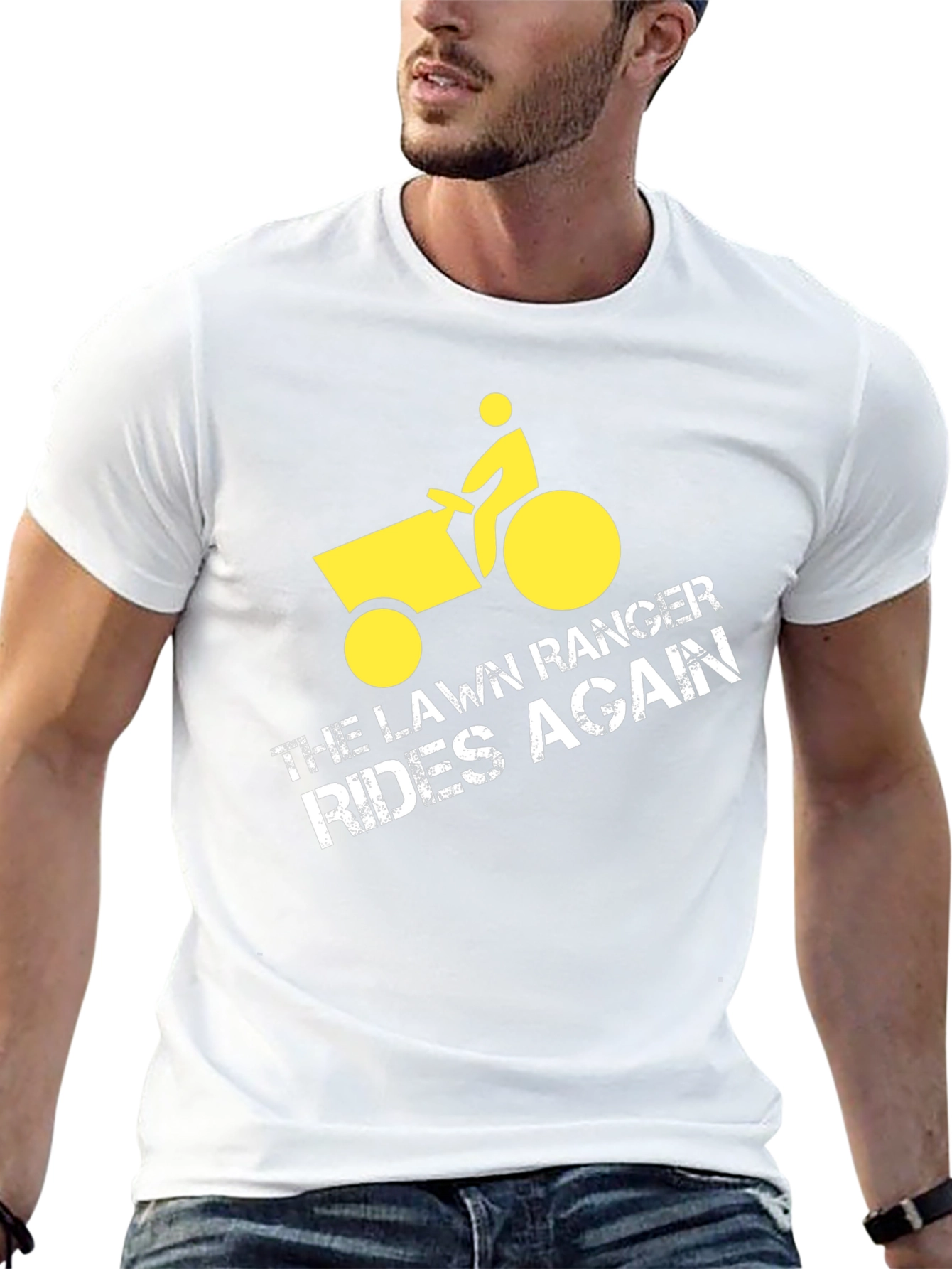 Lawn Ranger Rides Again Graphic Tee