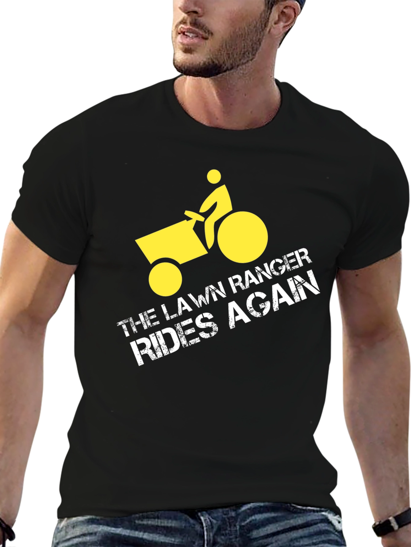 Lawn Ranger Rides Again Graphic Tee