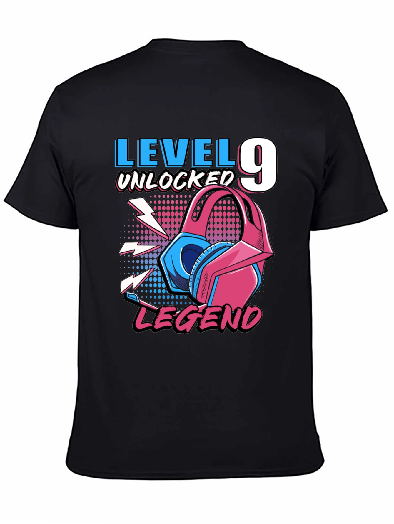Level 9 Unlocked Legend Gamer T-Shirt
