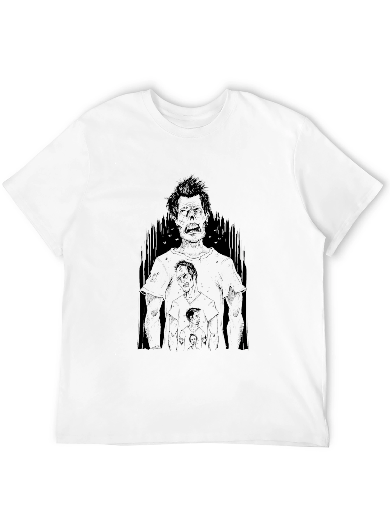 Black Zombie Recursive T-Shirt