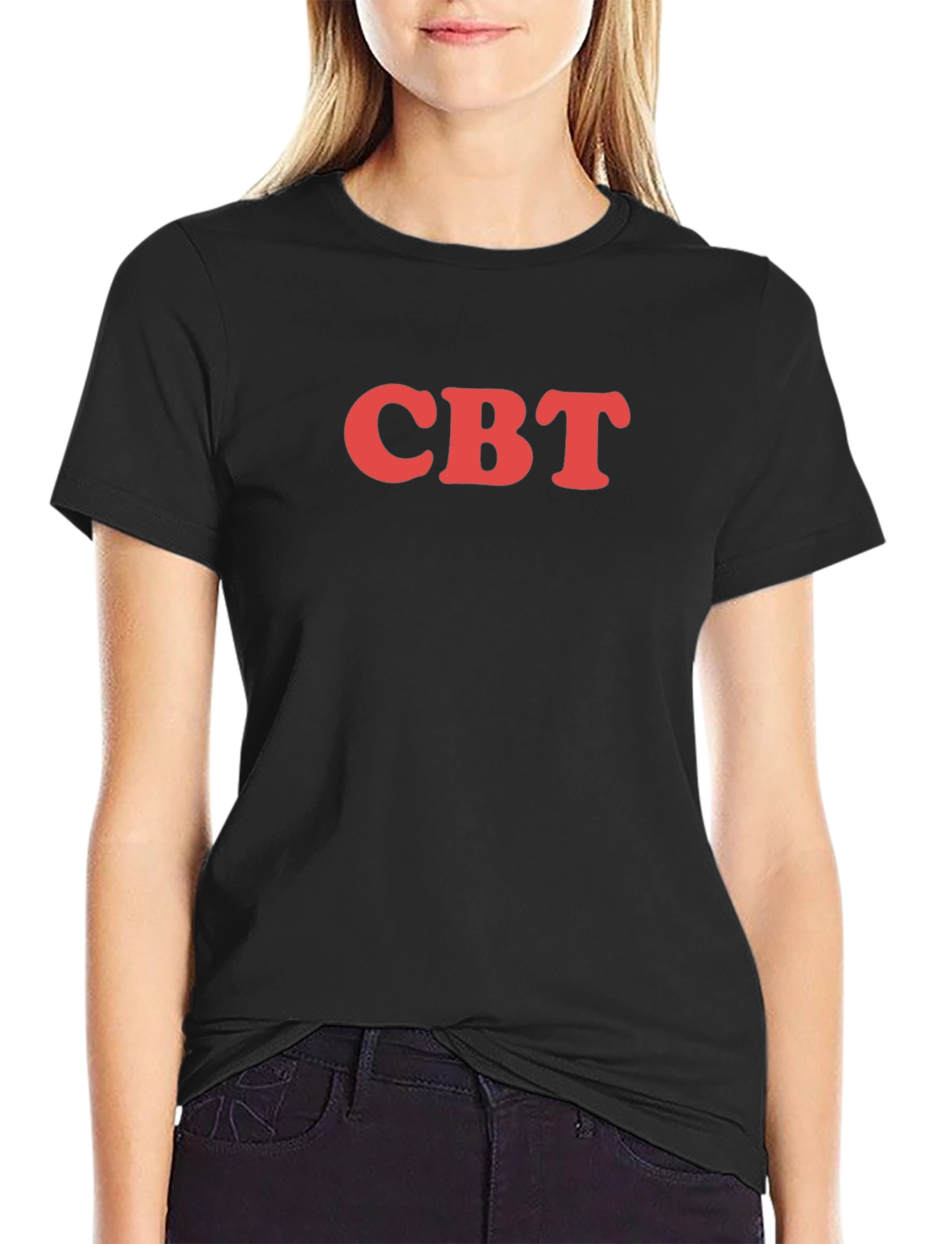 CBT Graphic Tee - Black Cotton Blend