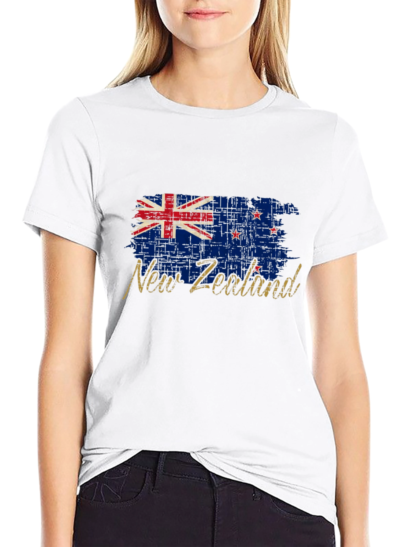 New Zealand Flag Graphic T-Shirt