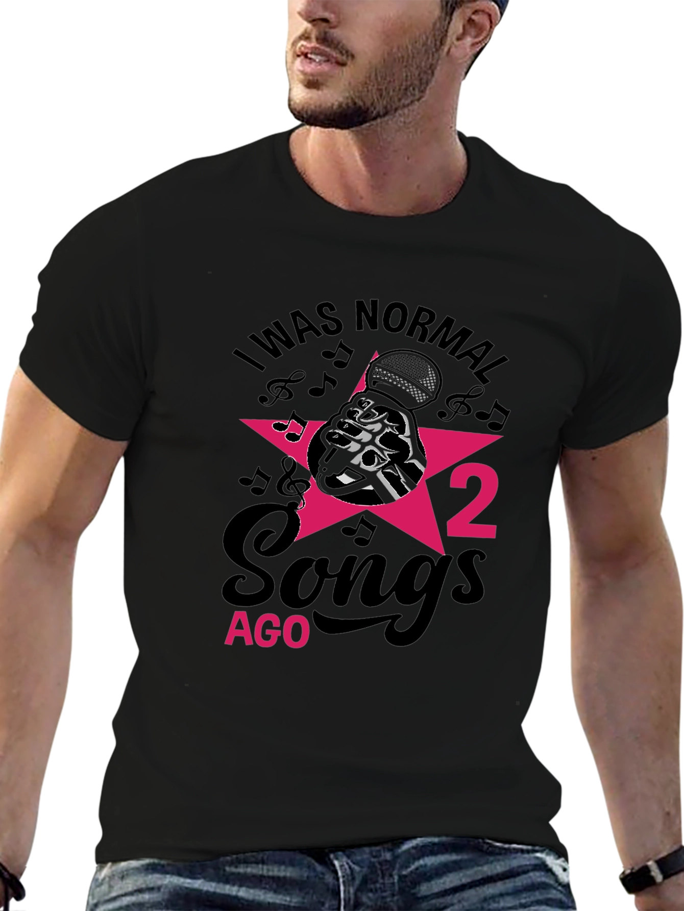 I Was Normal 2 Songs Ago Mens T-Shirt
