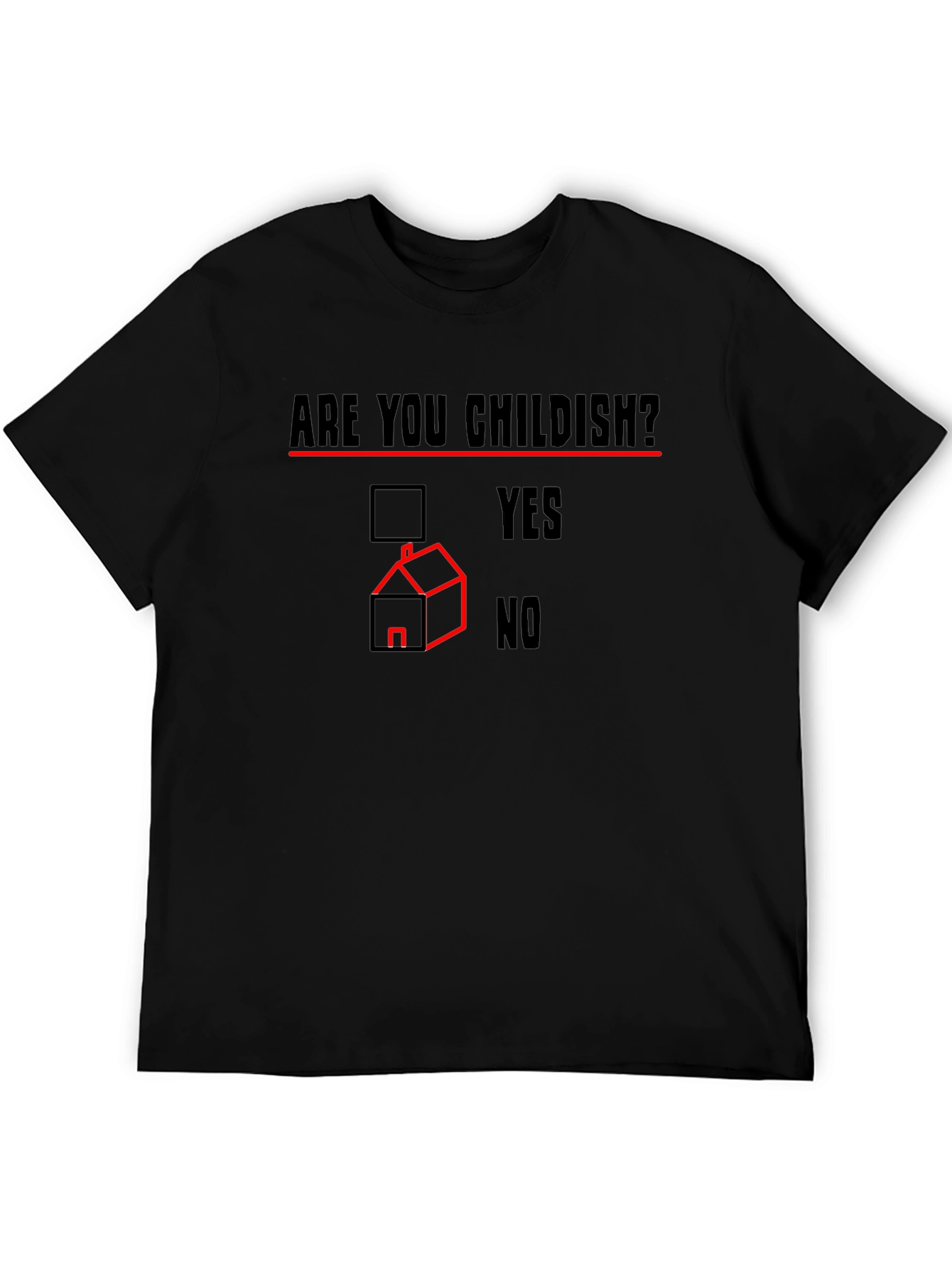 Are You Childish? Novelty Graphic Tee