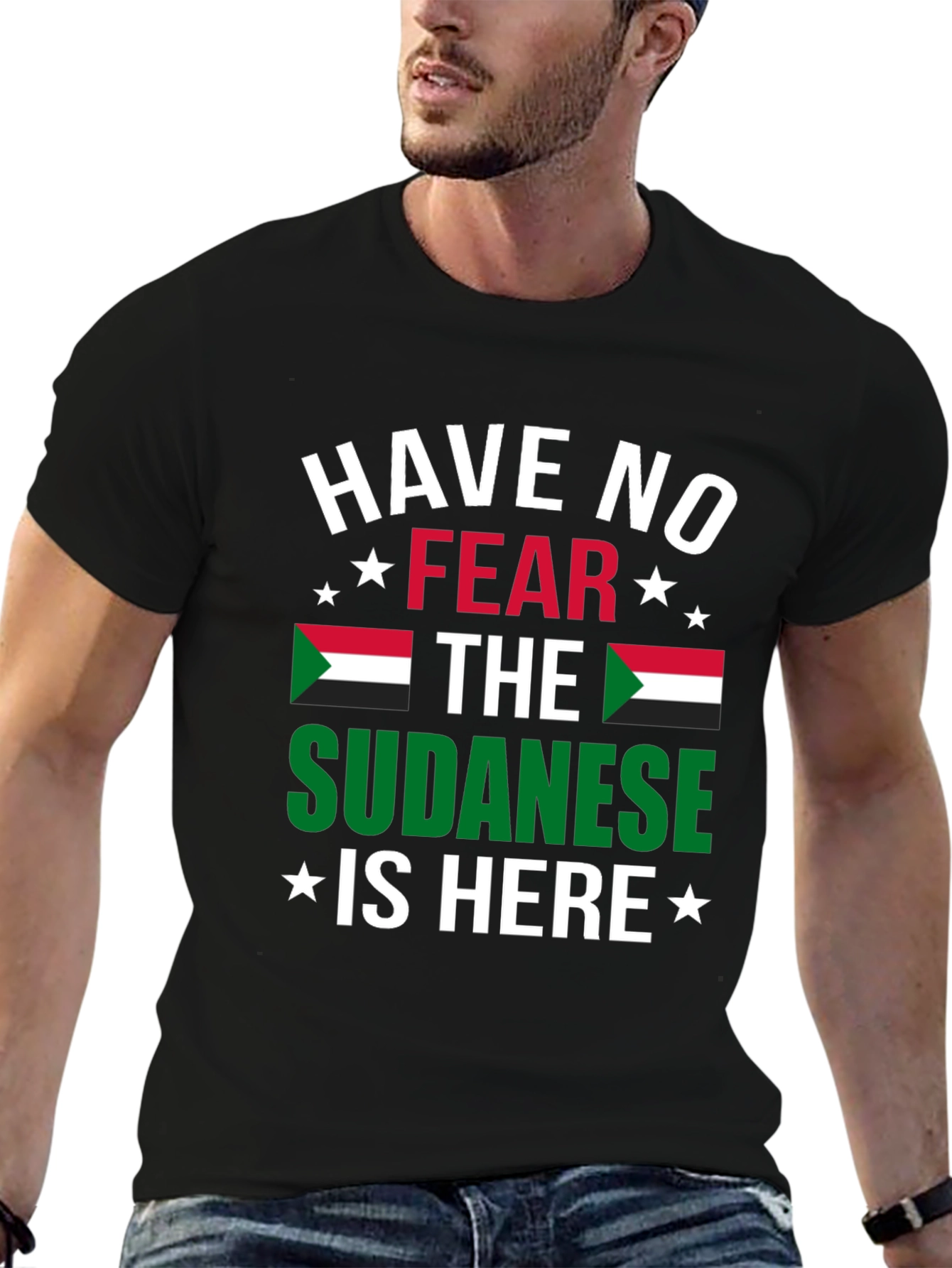 Sudanese Pride Graphic Tee - Have No Fear