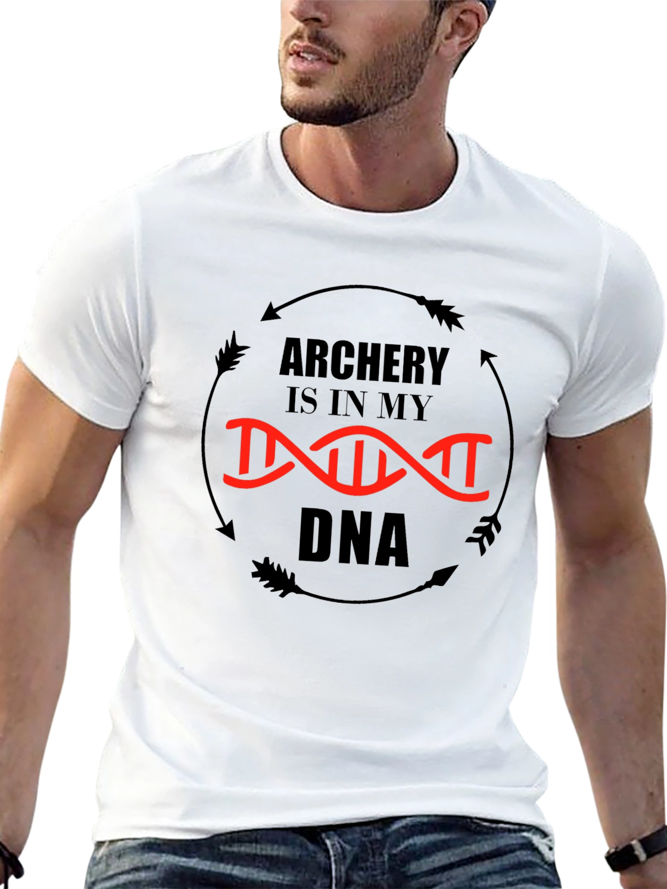 Archery DNA Graphic Tee - Archery Lover Shirt