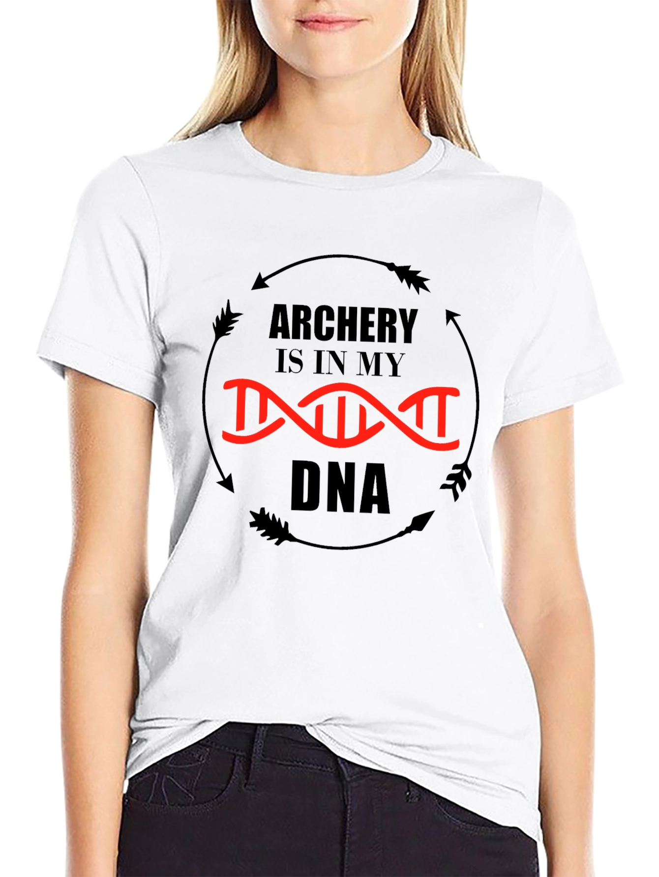 Archery DNA Graphic Tee - Archery Lover Shirt