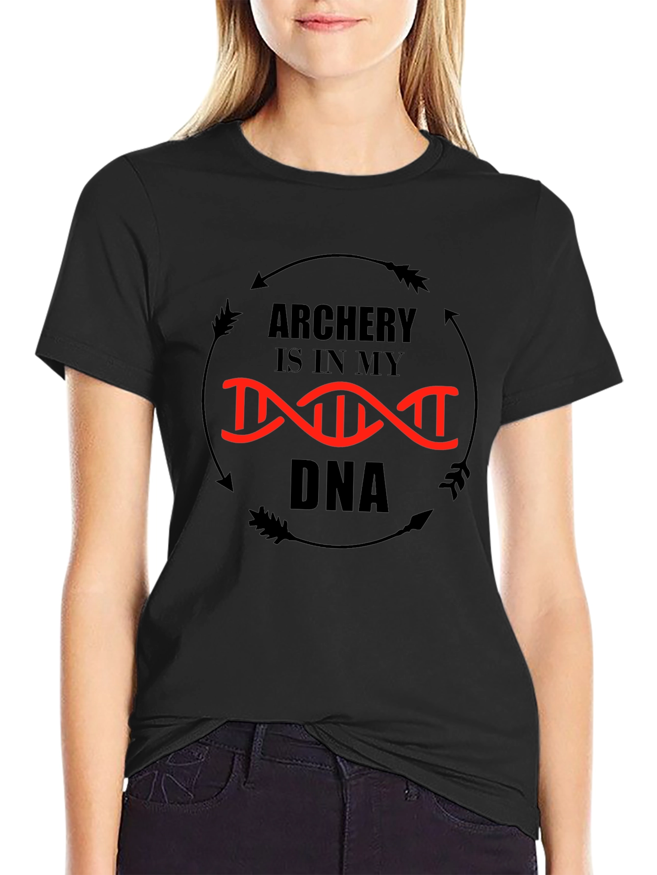 Archery DNA Graphic Tee - Archery Lover Shirt