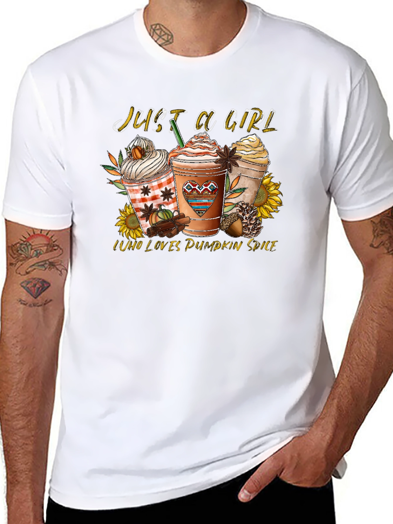 Just a Girl Who Loves Pumpkin Spice T-Shirt