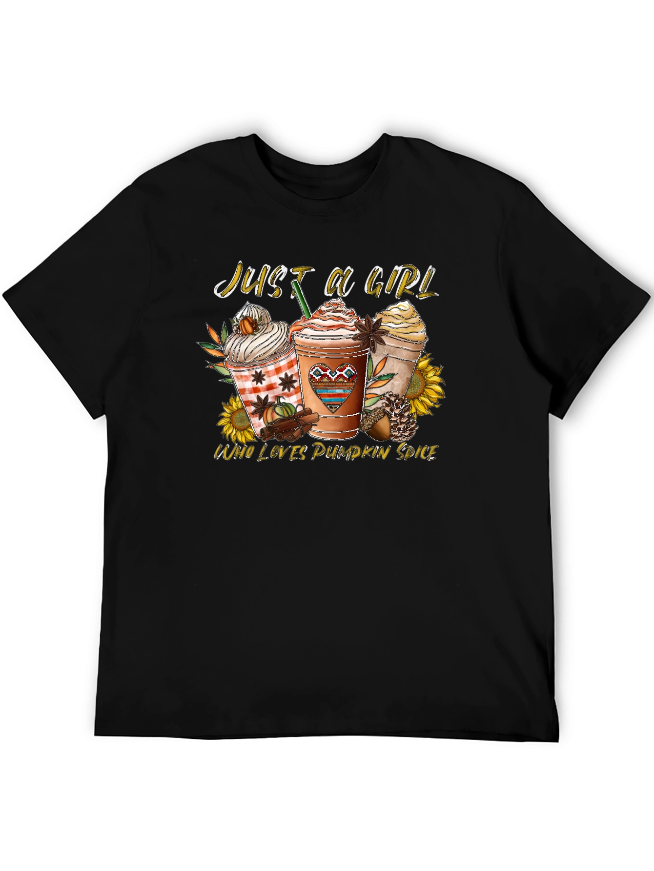 Just a Girl Who Loves Pumpkin Spice T-Shirt