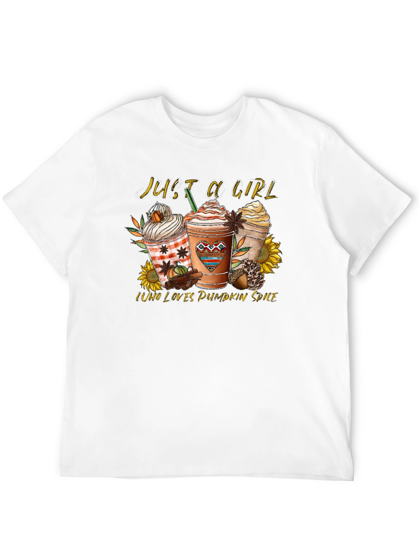 Just a Girl Who Loves Pumpkin Spice T-Shirt