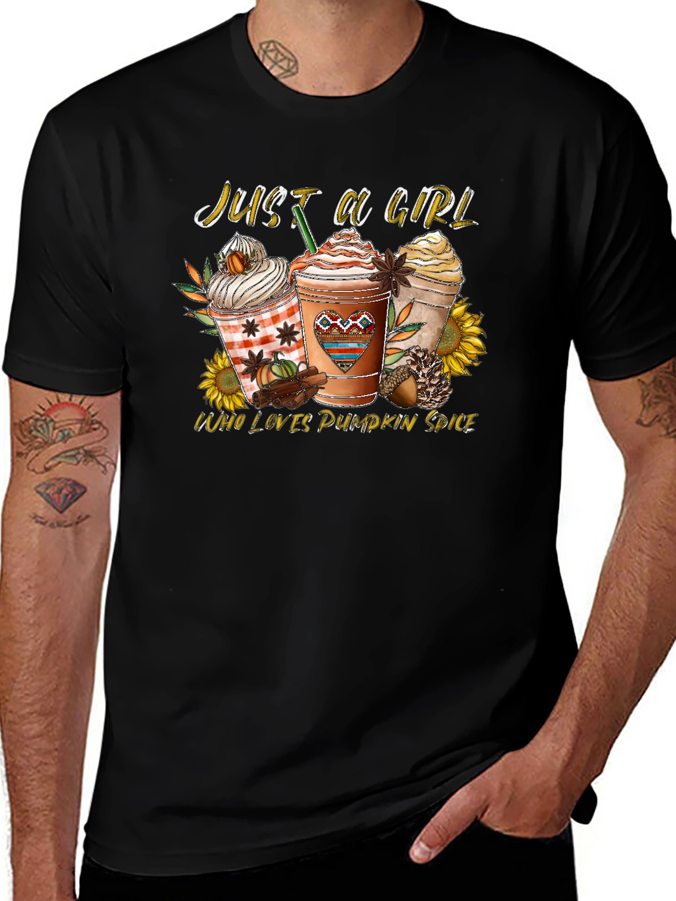 Just a Girl Who Loves Pumpkin Spice T-Shirt