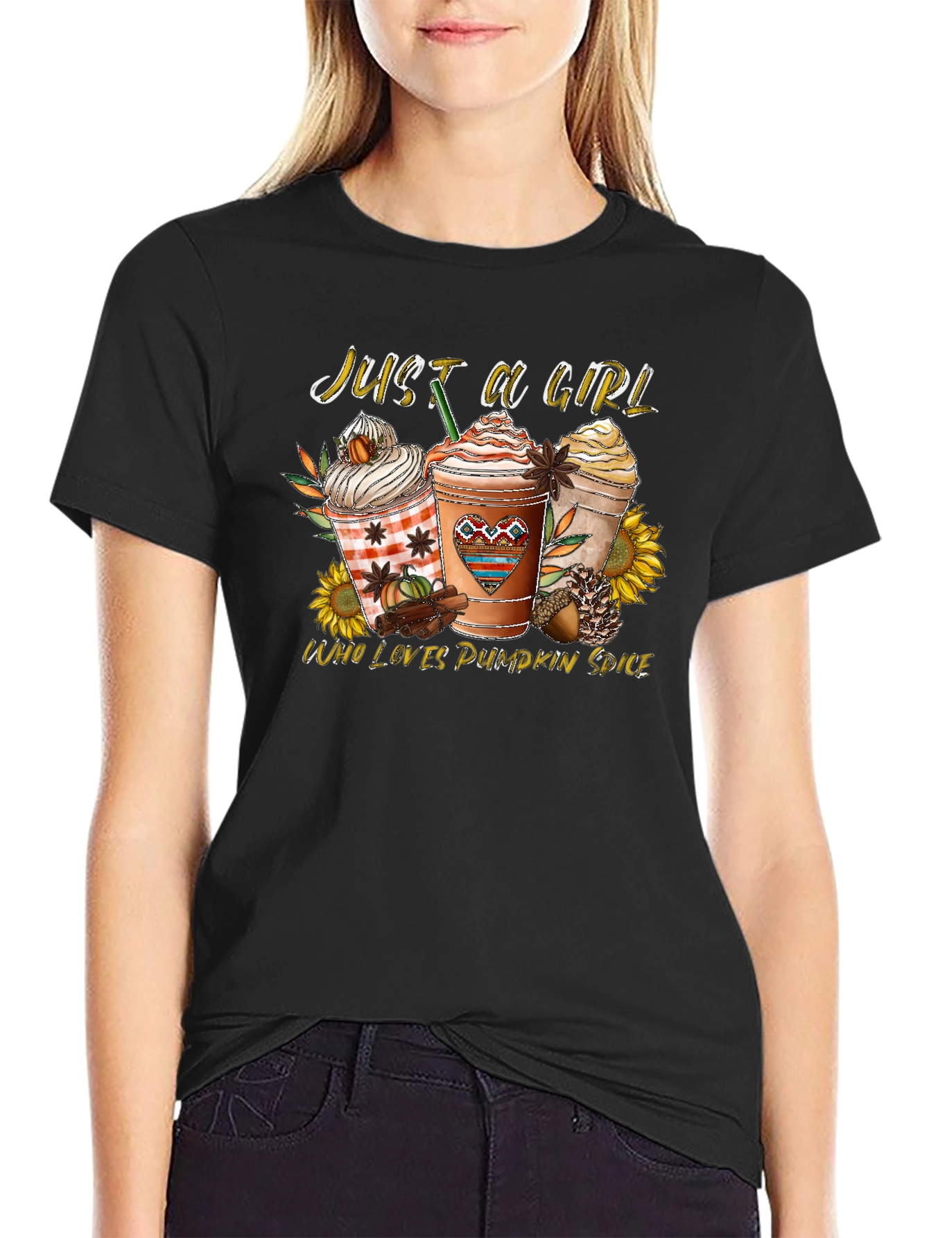 Just a Girl Who Loves Pumpkin Spice T-Shirt