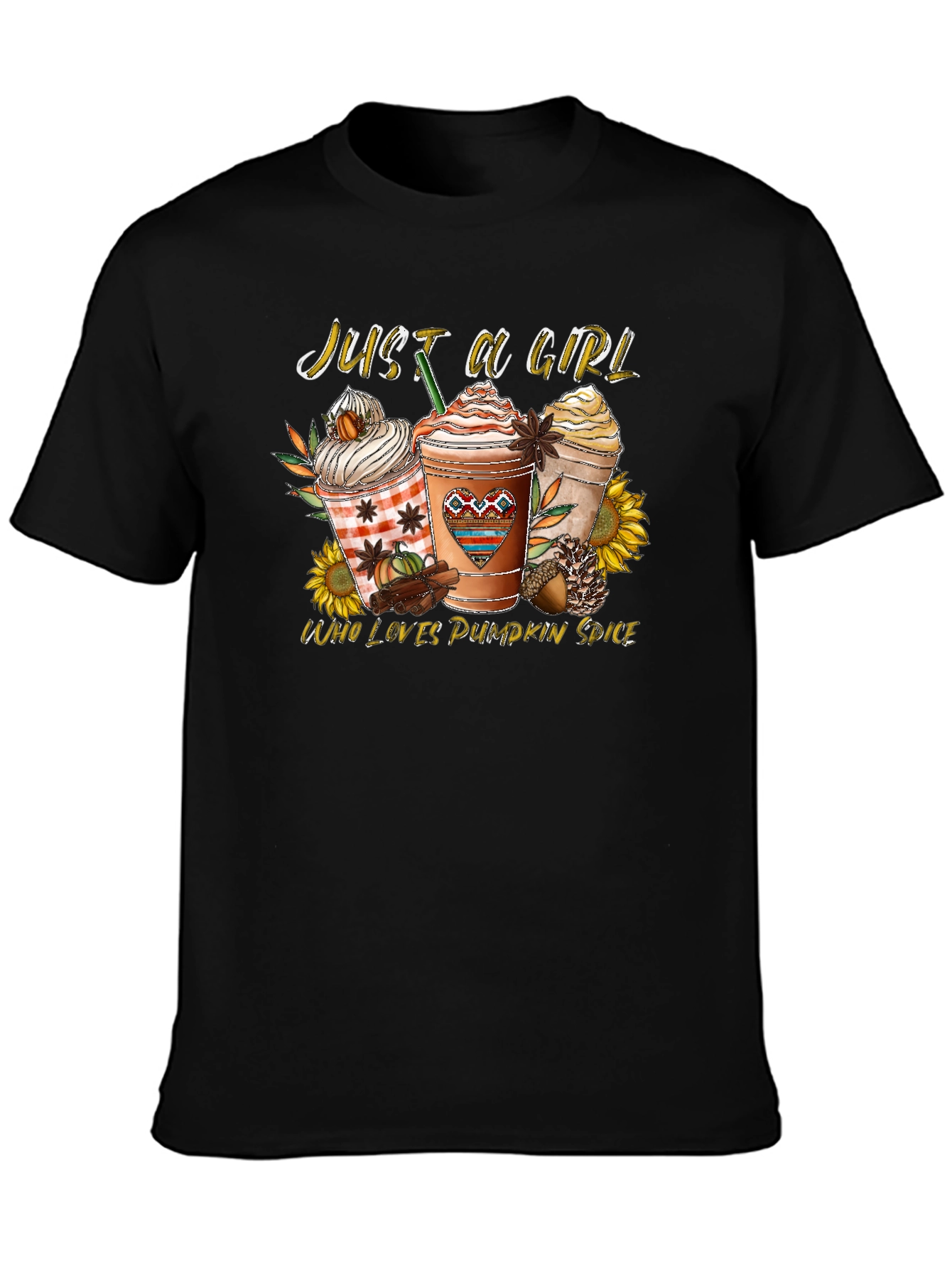 Just a Girl Who Loves Pumpkin Spice T-Shirt