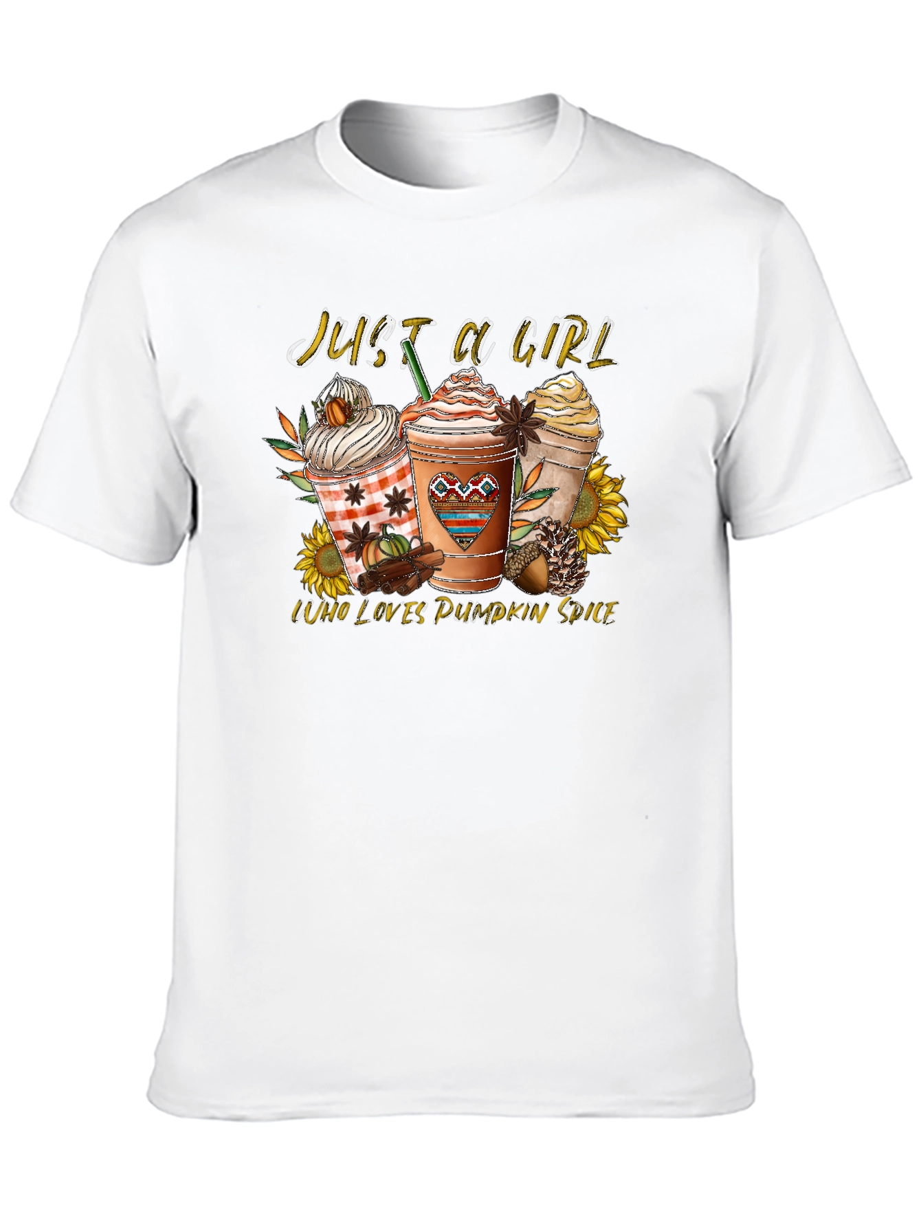 Just a Girl Who Loves Pumpkin Spice T-Shirt