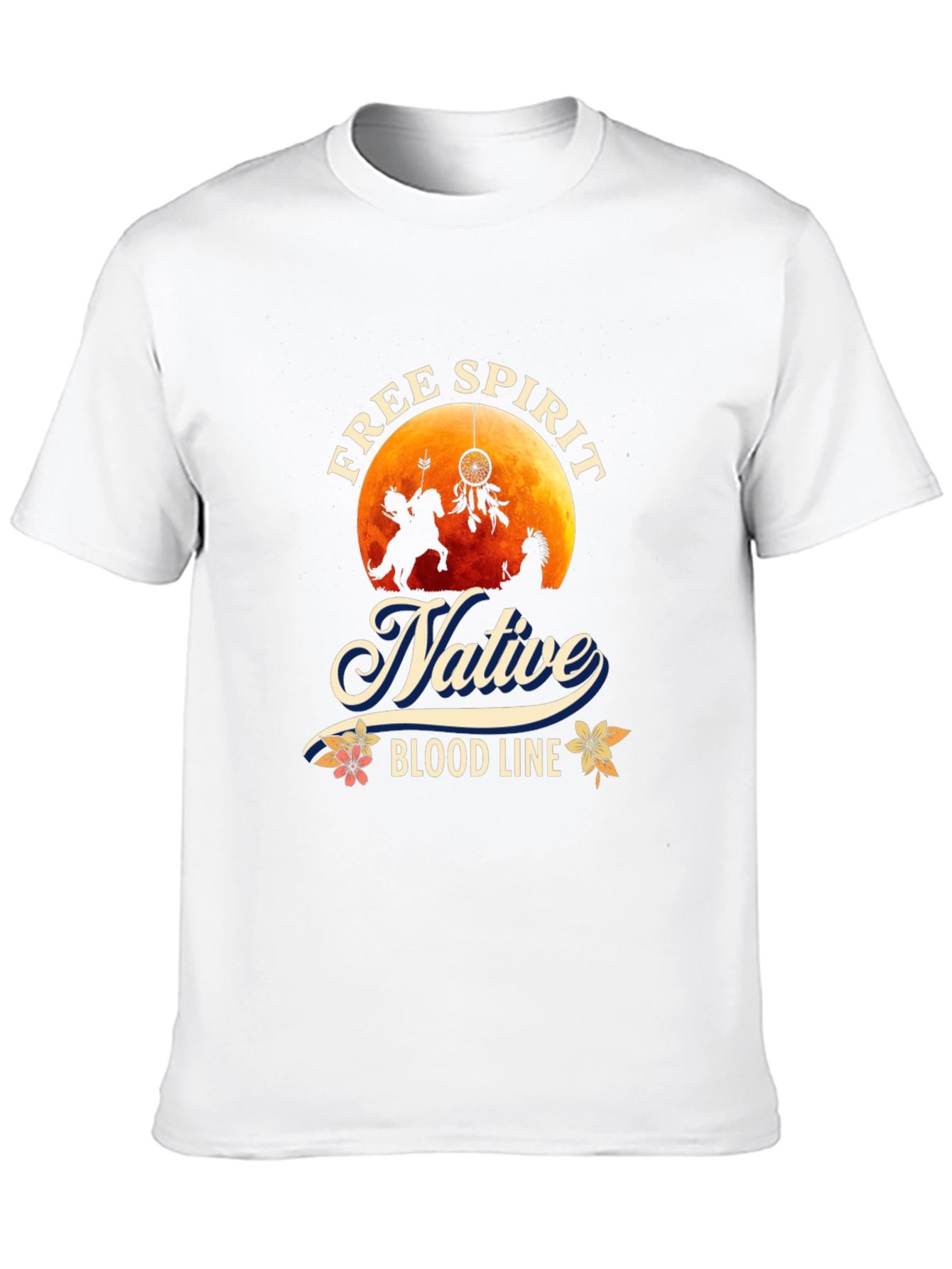 Native Free Spirit Black T-Shirt
